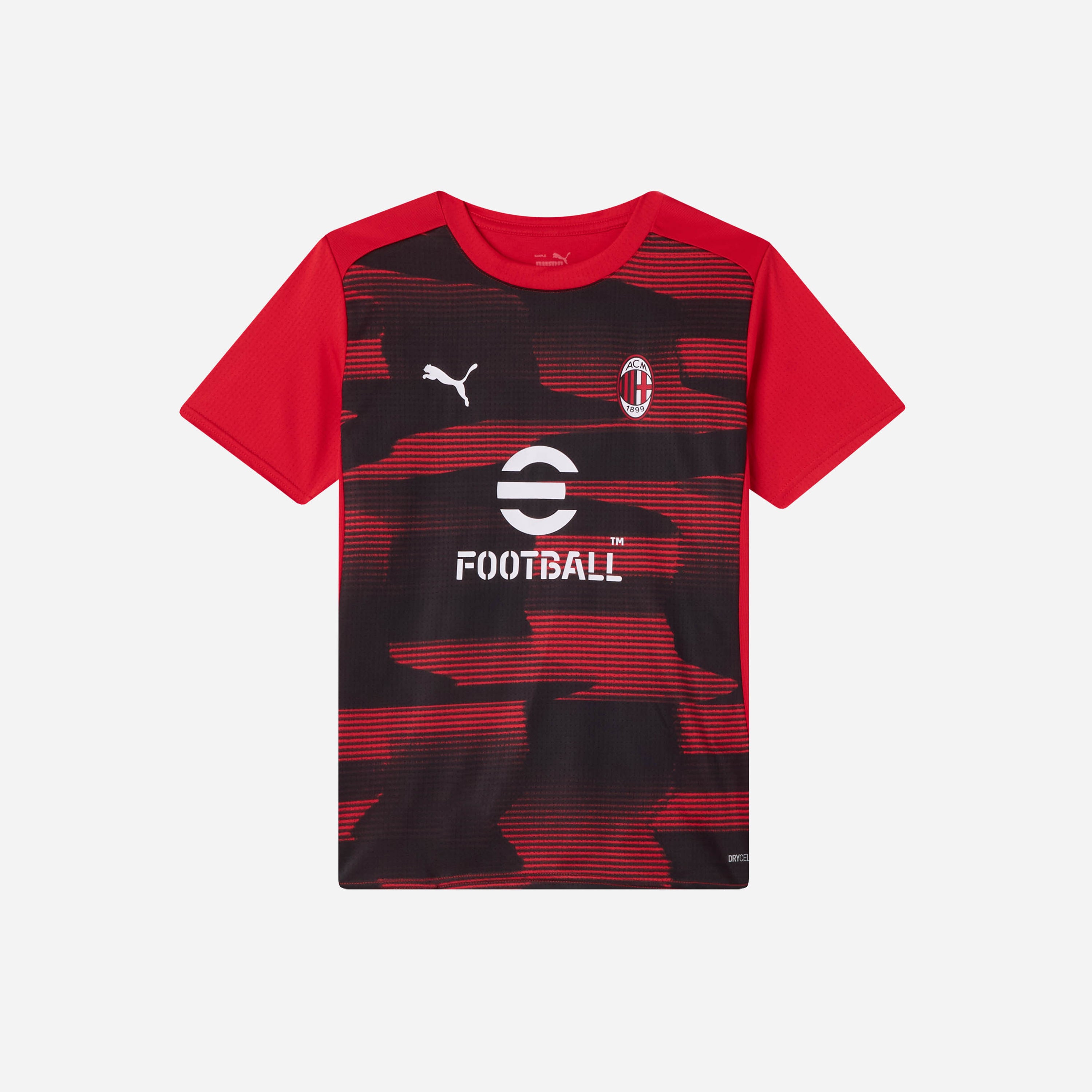 AC Milan Prematch 2024/25 maglia bambino manica corta