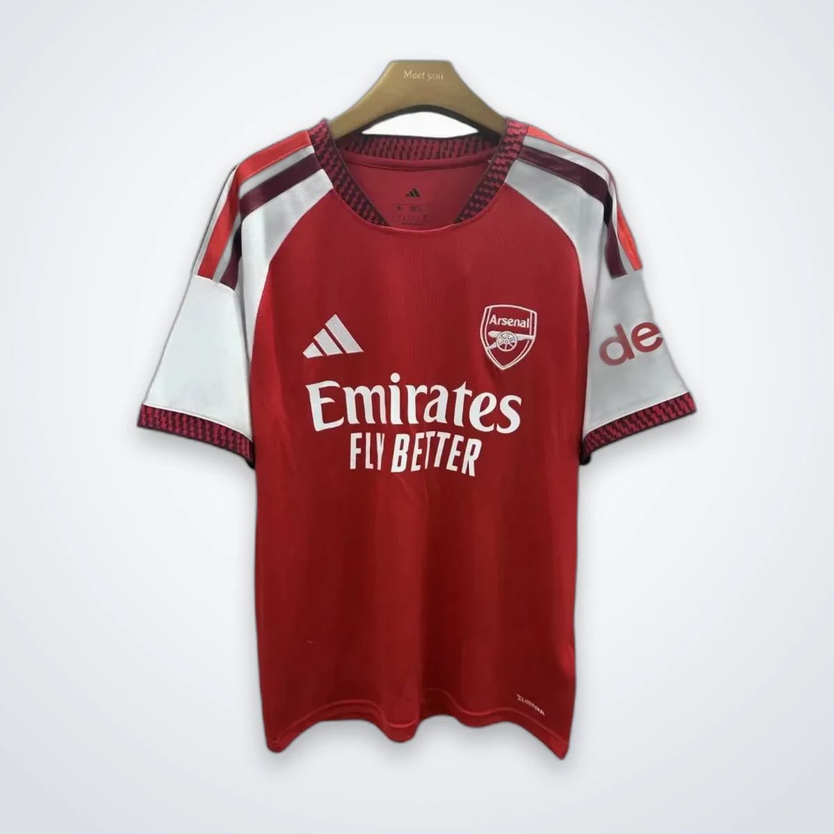 Maglia Arsenal 2026/27 Home maglia tifoso rossa taglia regolare