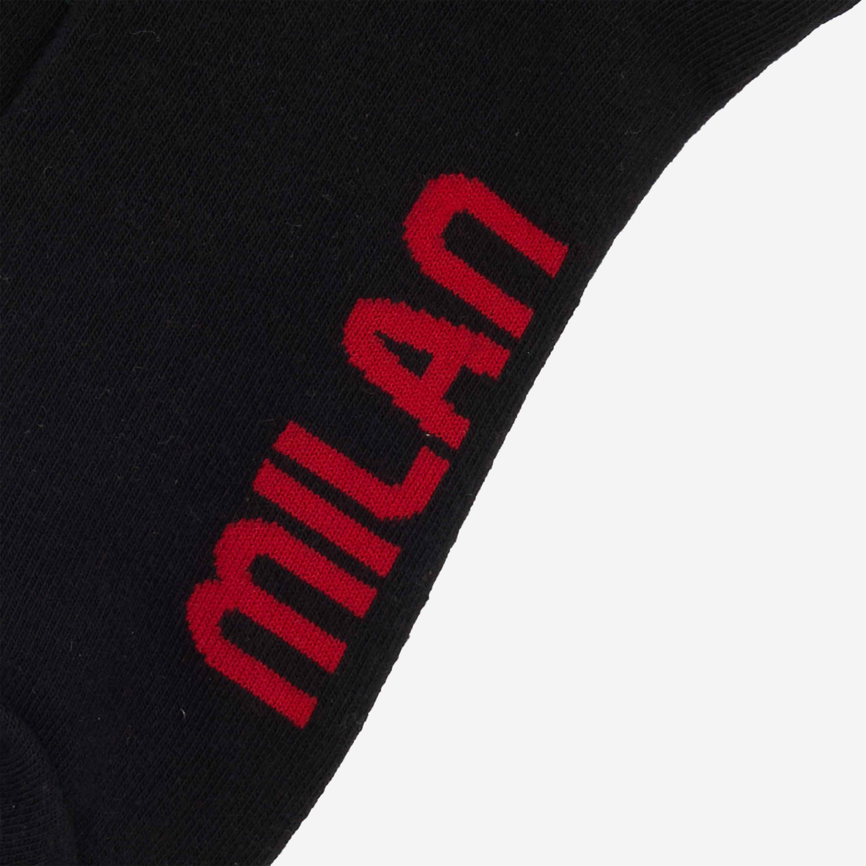 AC Milan Kids Socks Set calzini 3 paia neri 33-37