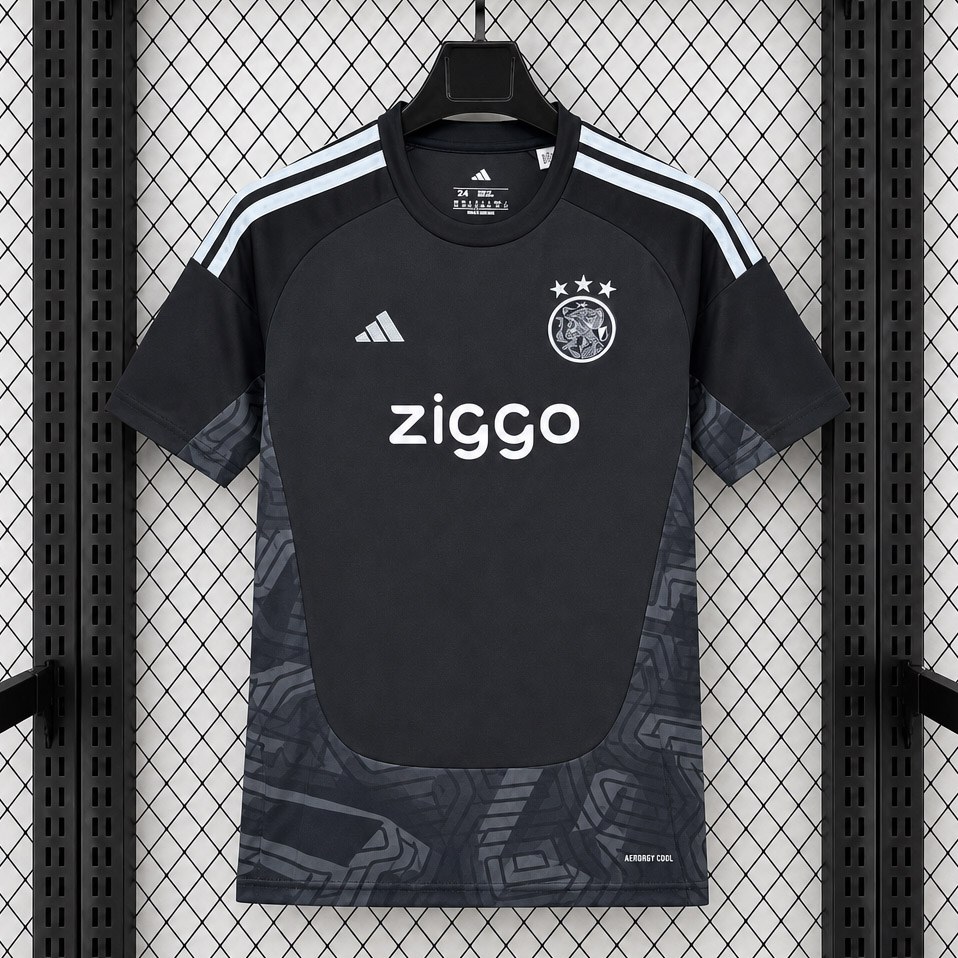 Tifoso Store Maglie da Calcio Ajax Allenamento Maglia Nera