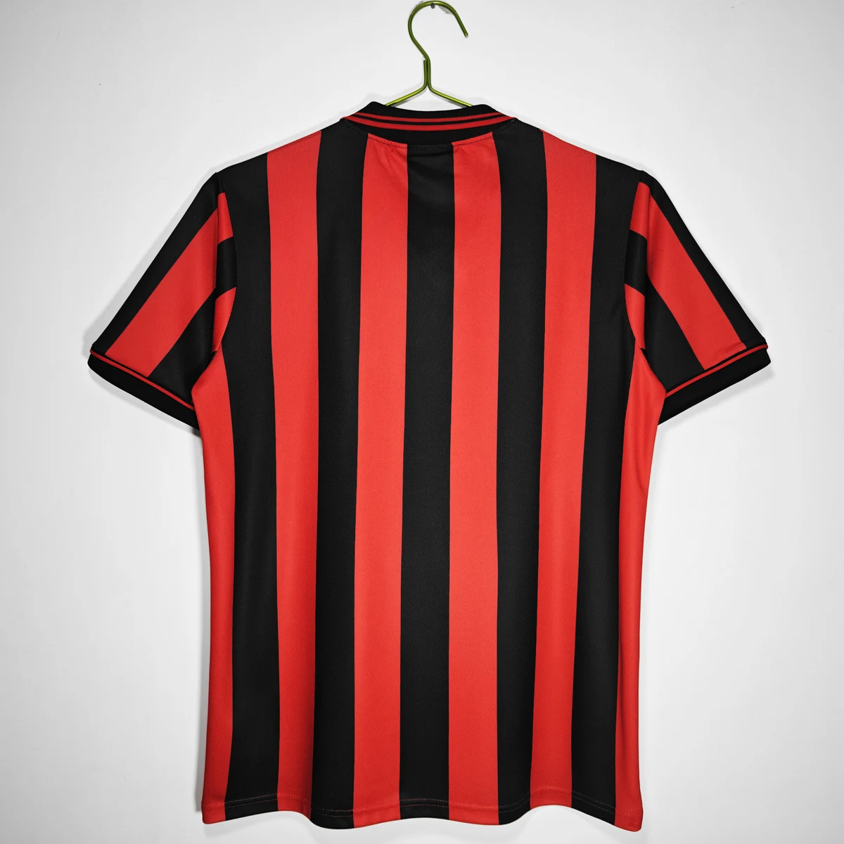Milan Home 1996/97 Opel maglia calcio rossonera