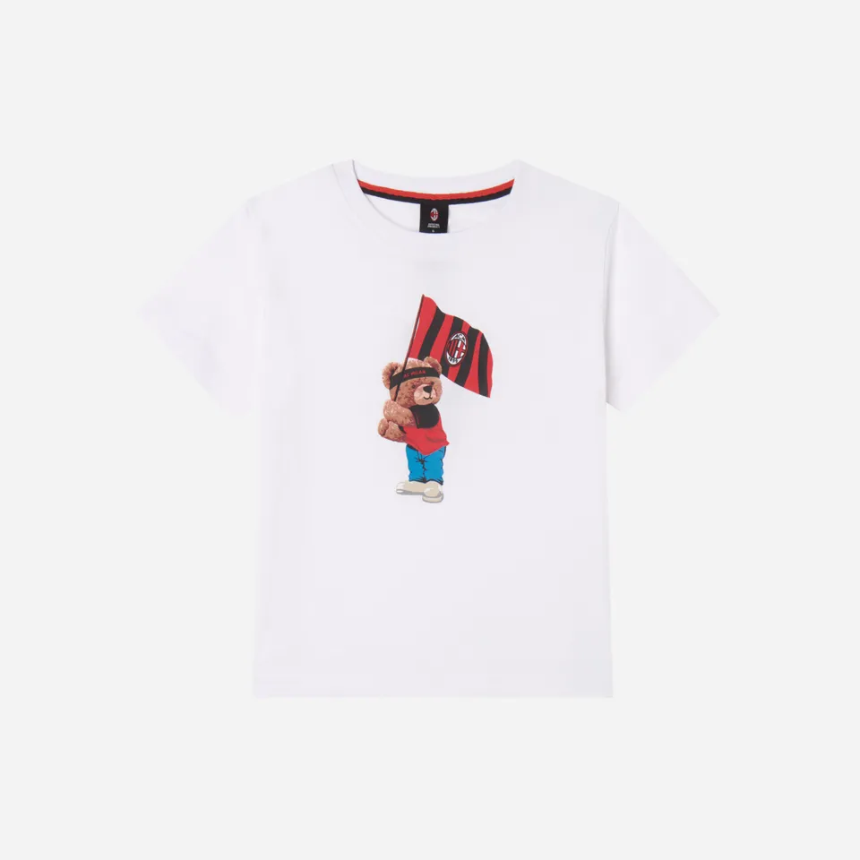 AC Milan Teddy Collection t-shirt bambino bianca 8 anni