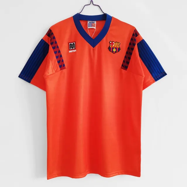 Tifoso Store Maglie da Calcio Barcellona 1991/92 seconda maglia corallo