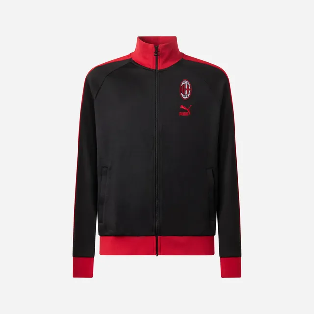 AC Milan Heritage Collection Hoodie felpa uomo M mezza zip