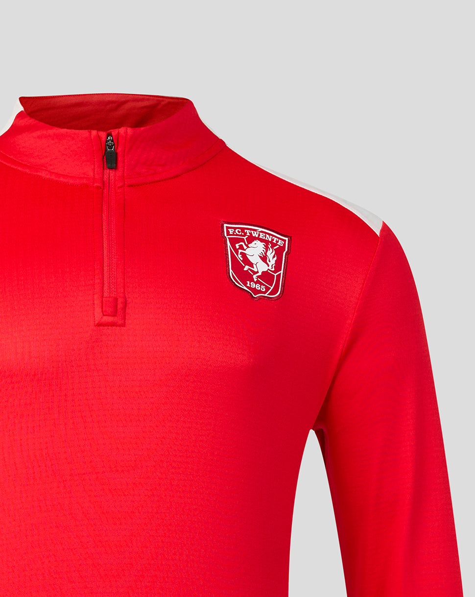 Twente Matchday 26/27 midlayer tomato maglia riscaldamento uomo