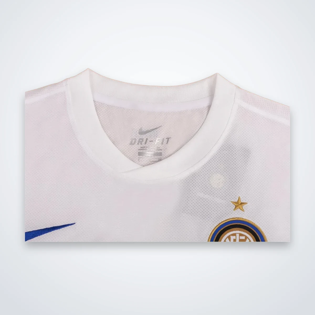 Inter 2010/11 maglia away bianca biscione taglia S-XXL