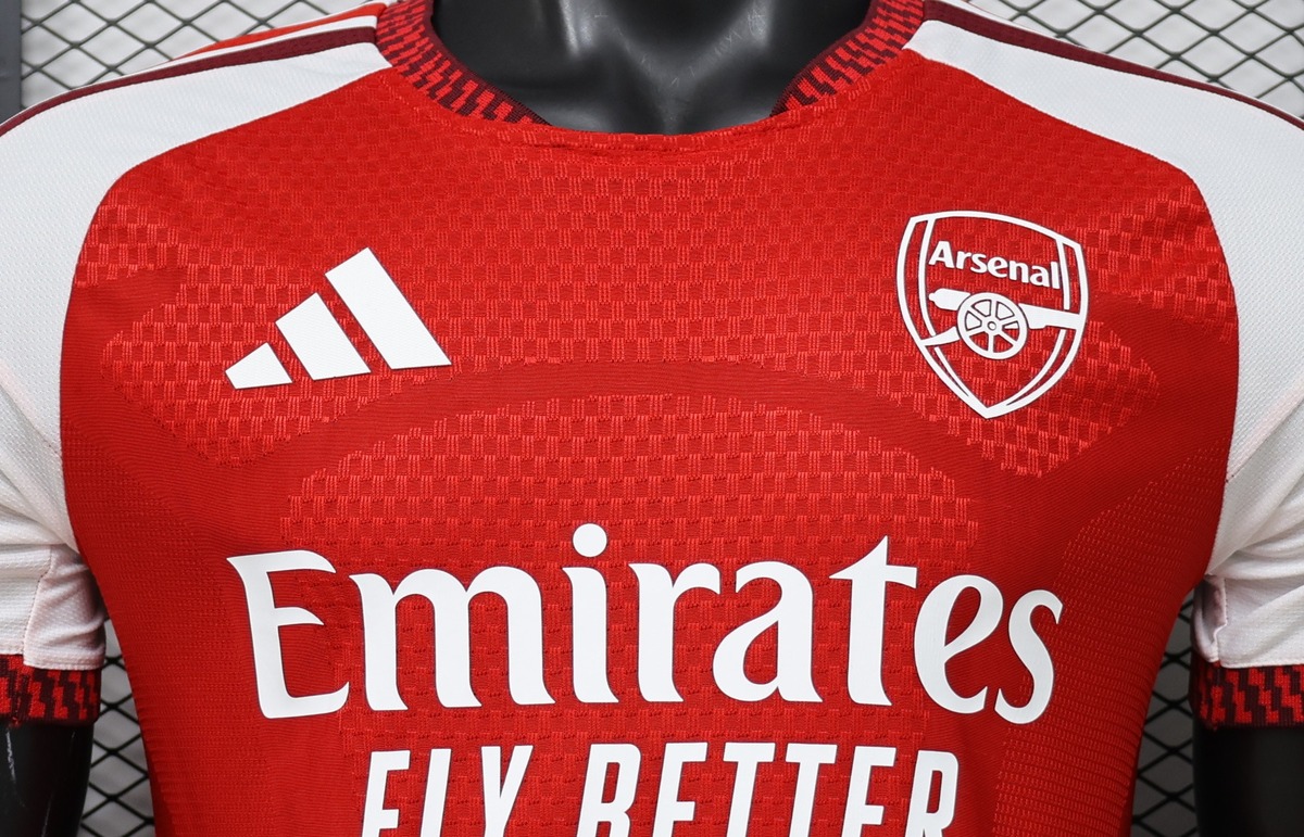 Arsenal Home 2026/27 Player maglia calcio rossa