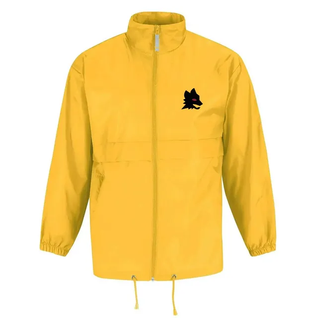 Roma Fanshop AS Roma Antivento Full Zip Lupo Giallo giacca L