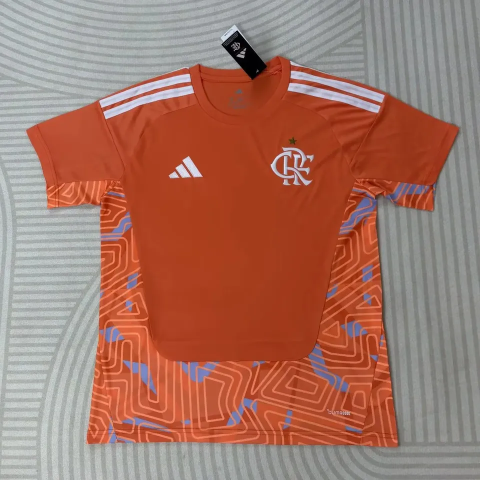 Tifoso Store Maglie da Calcio Flamengo Maglia Home 2026/27 Arancione S-XXL