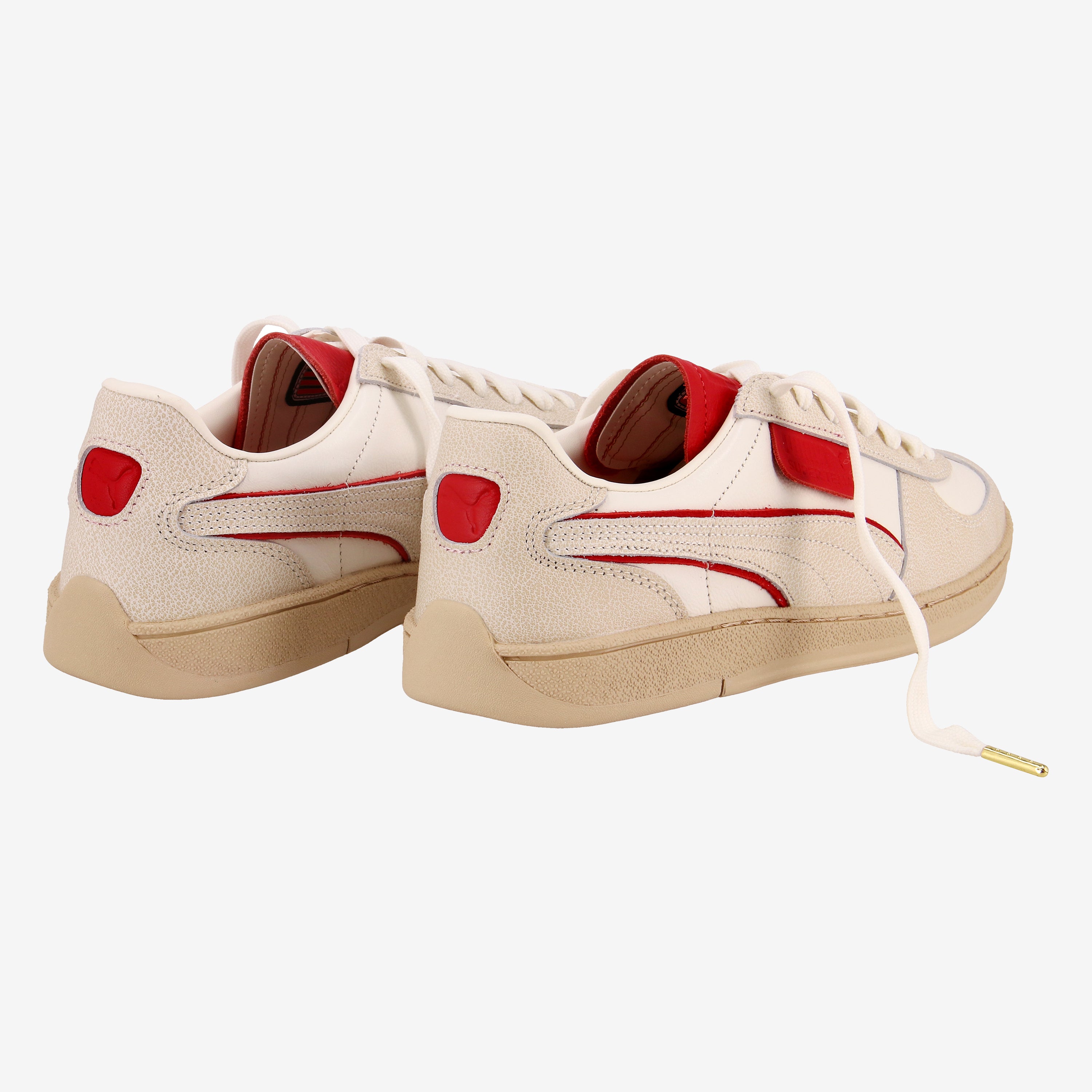 AC Milan Puma Super Team sneakers beige pelle uomo