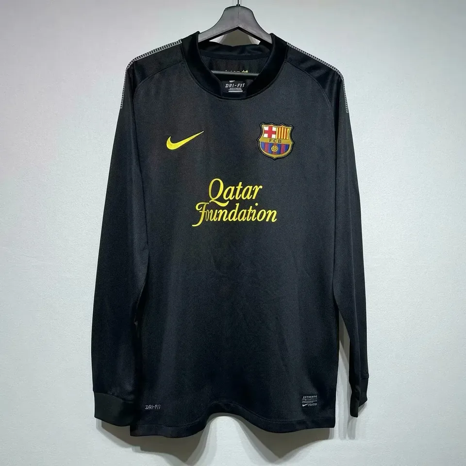 Tifoso Store Barcellona 2011/12 Maglia Nera Manica Lunga
