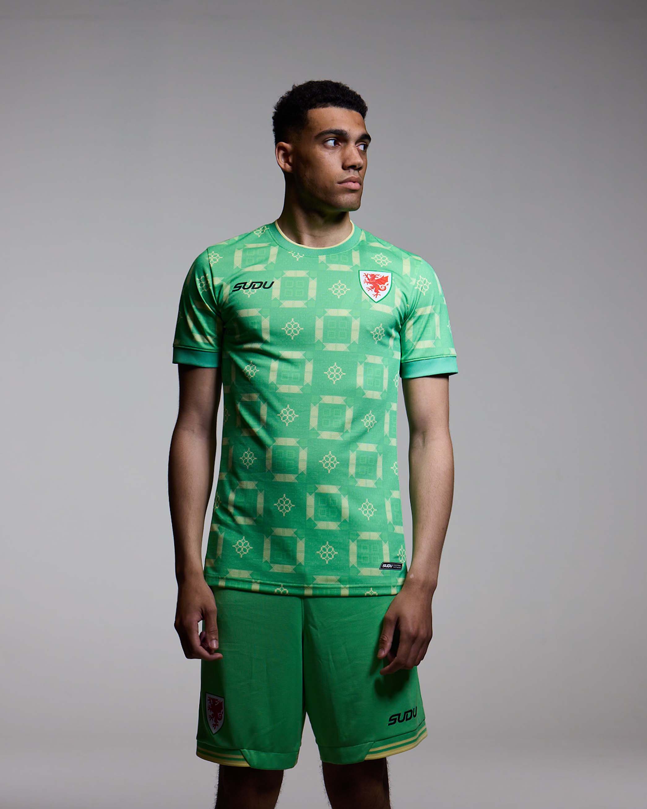 Wales Goalkeeper Kit maglia portiere verde M