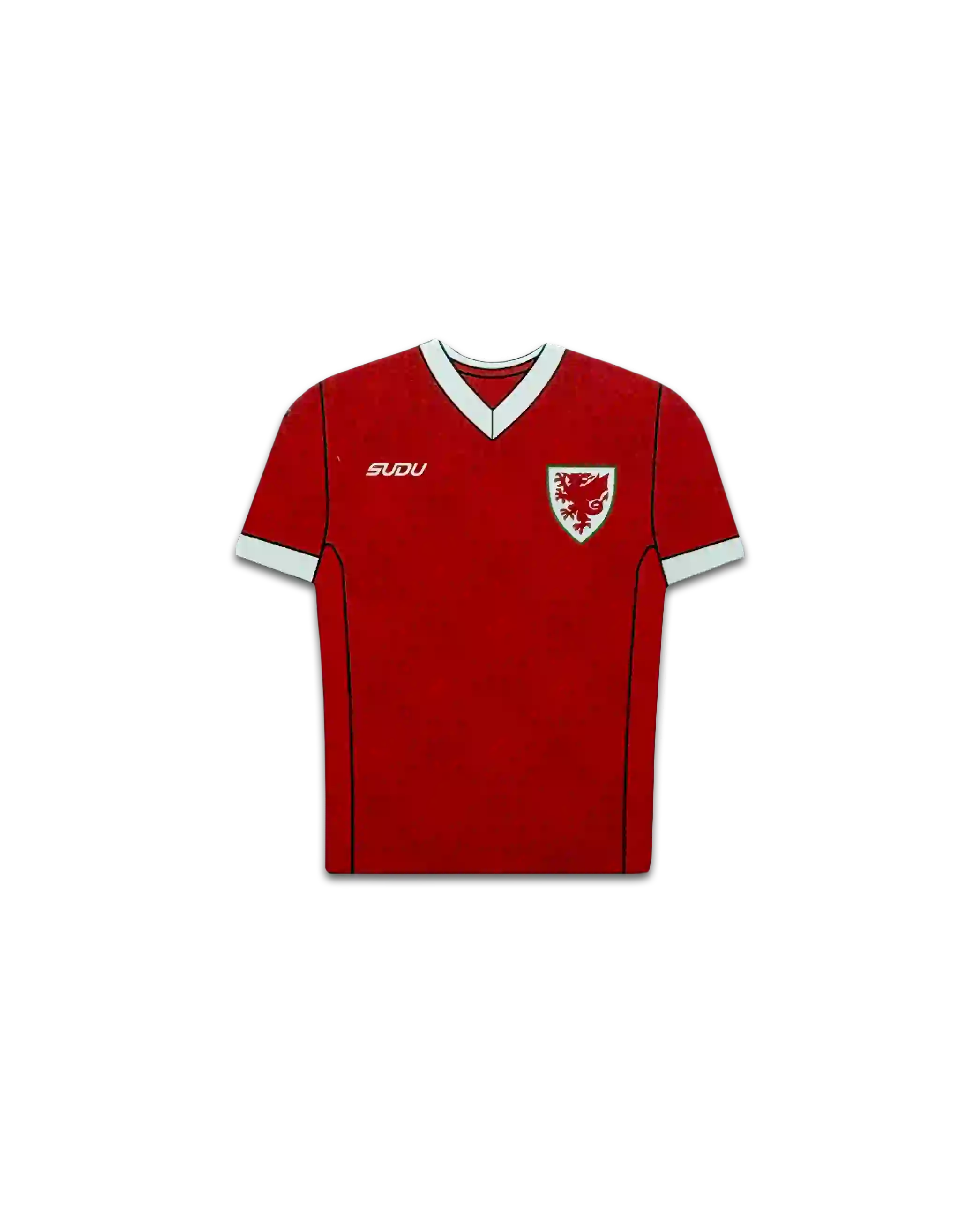 Wales Accessories Home Kit magnete frigo rosso