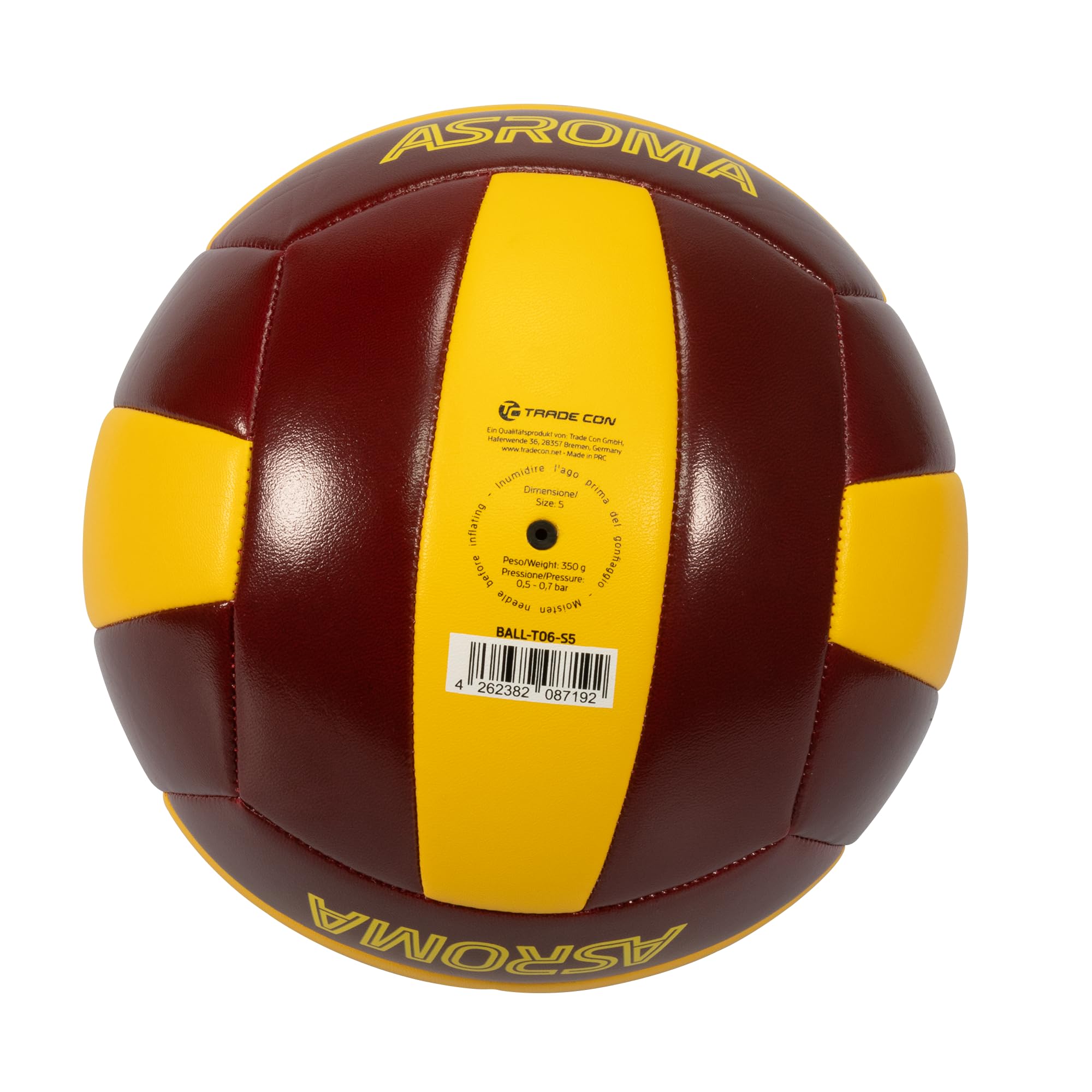 AS Roma pallone pallavolo ufficiale giallorosso