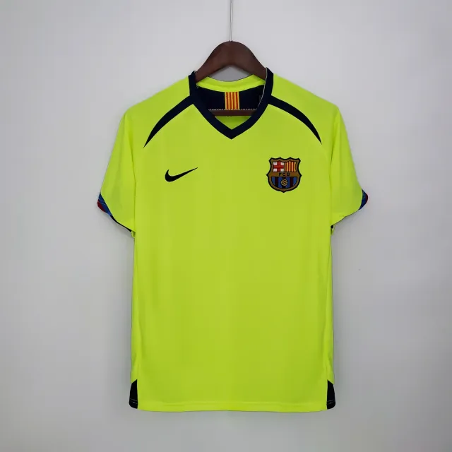Tifoso Store Maglia Barcellona Away 2005/06 Retro gialla