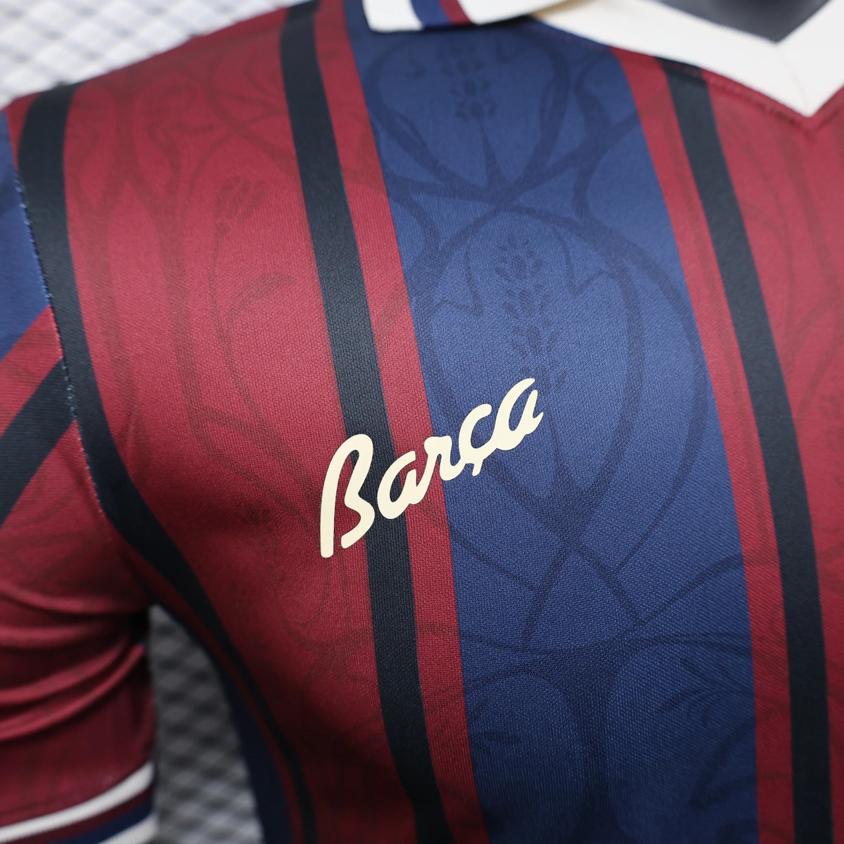 Barcellona 125 Anniversario maglia giocatore granata blu S-XXL
