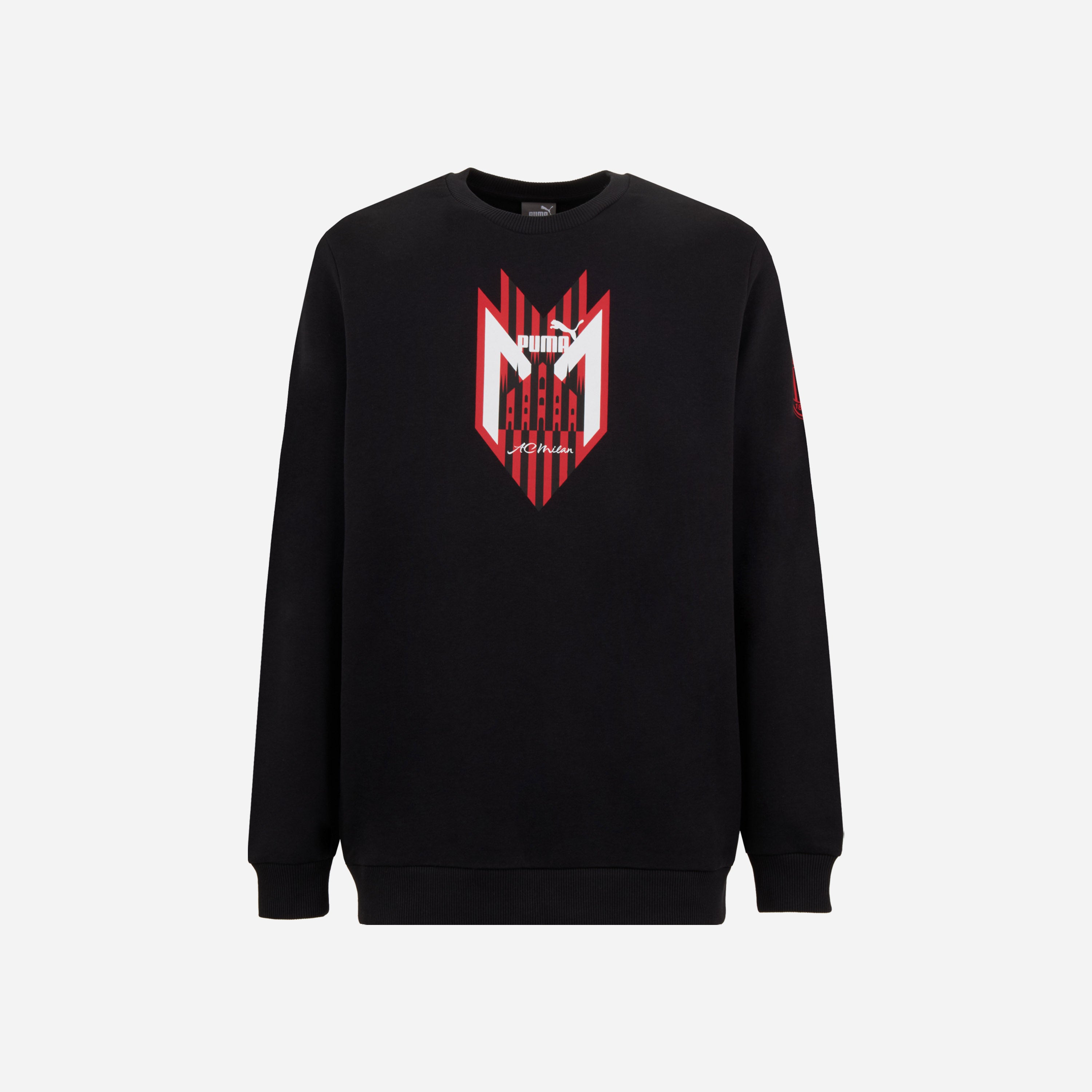 AC Milan Football Icons Crewneck felpa uomo L girocollo