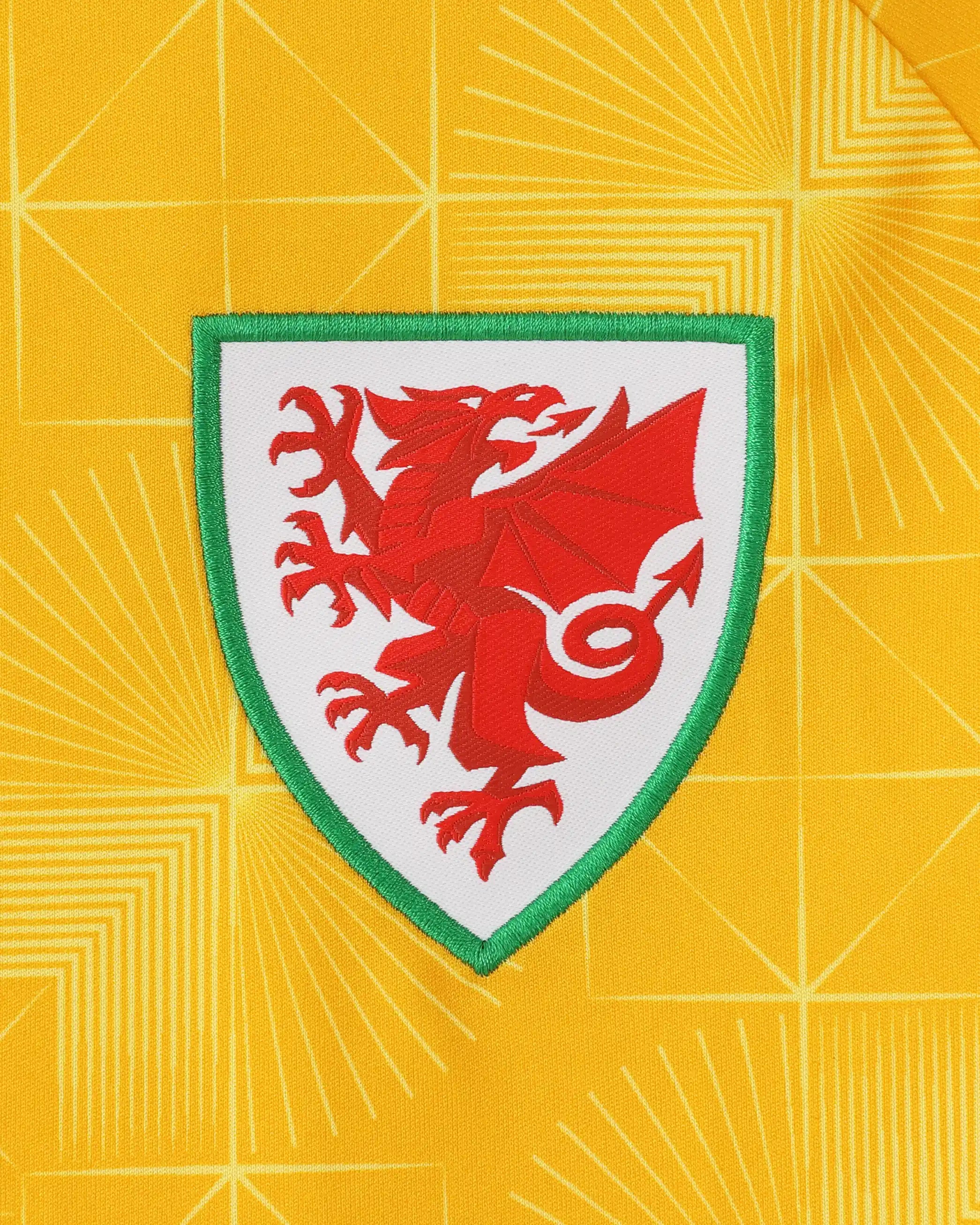 Wales Training Players Away maglia allenamento donna gialla