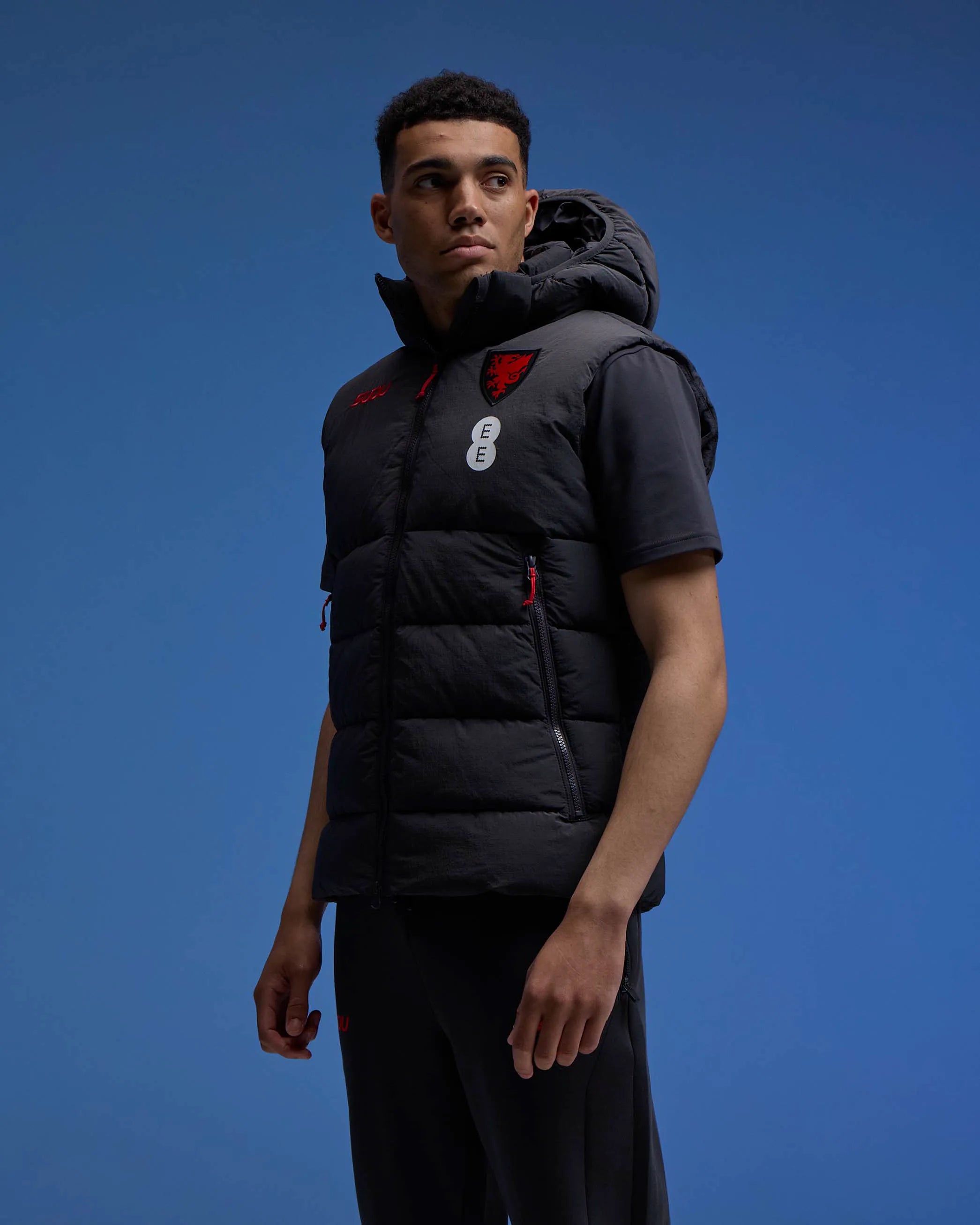 Wales Travel SUDU 2026-28 gilet smanicato nero