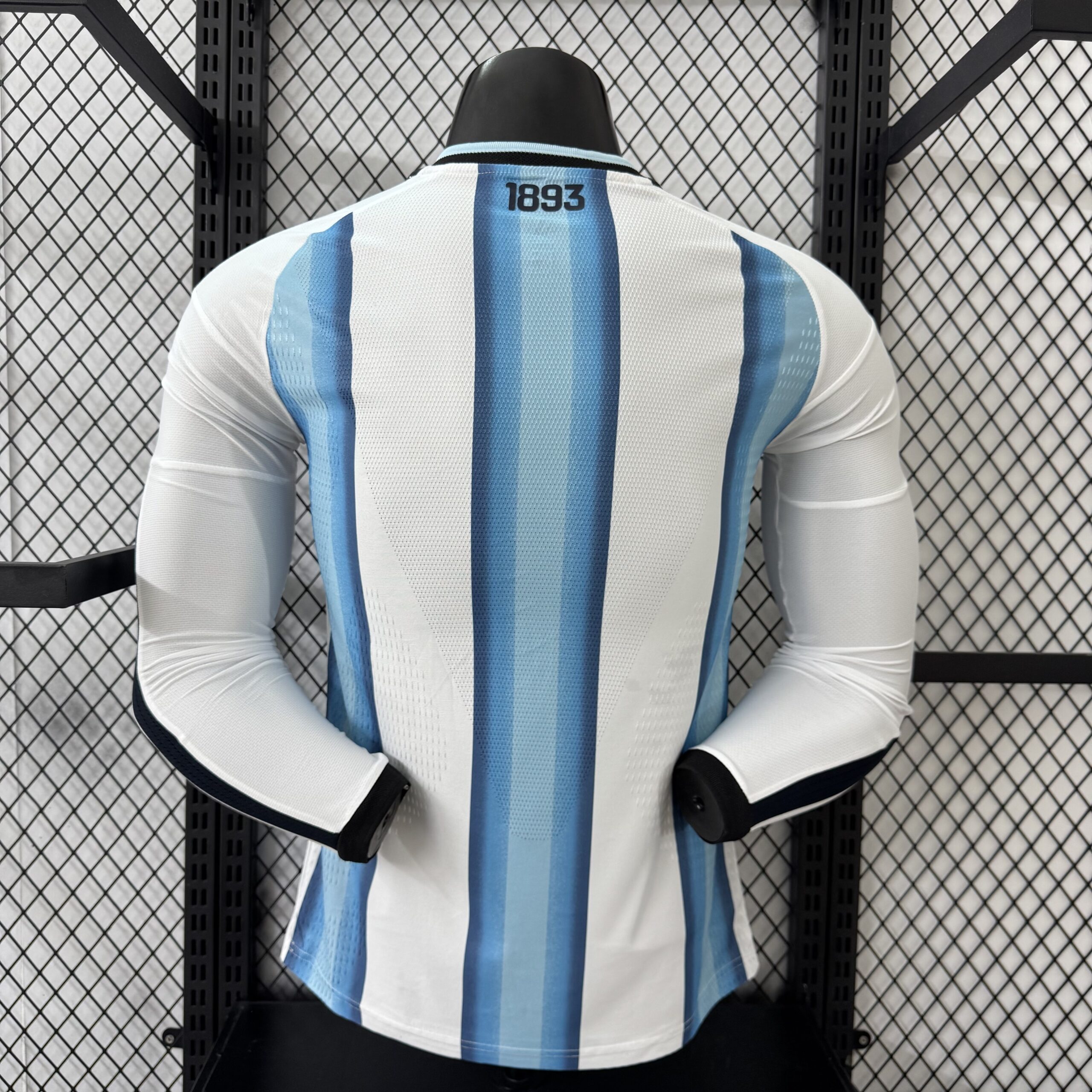 Argentina Player Version Home 2026/27 maglia manica lunga albiceleste