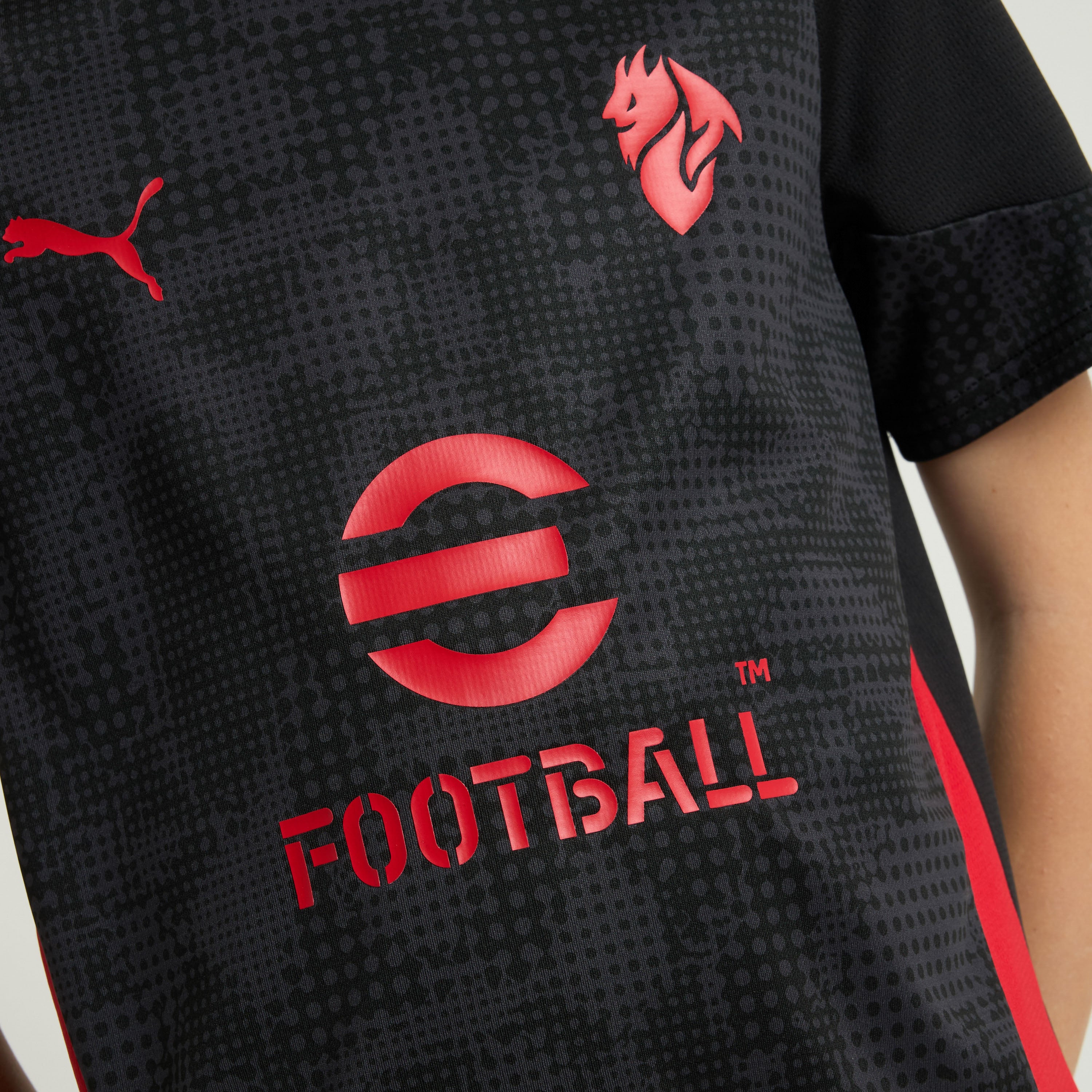 AC Milan Training Maglia Bambino Nera 8 Anni DryCell