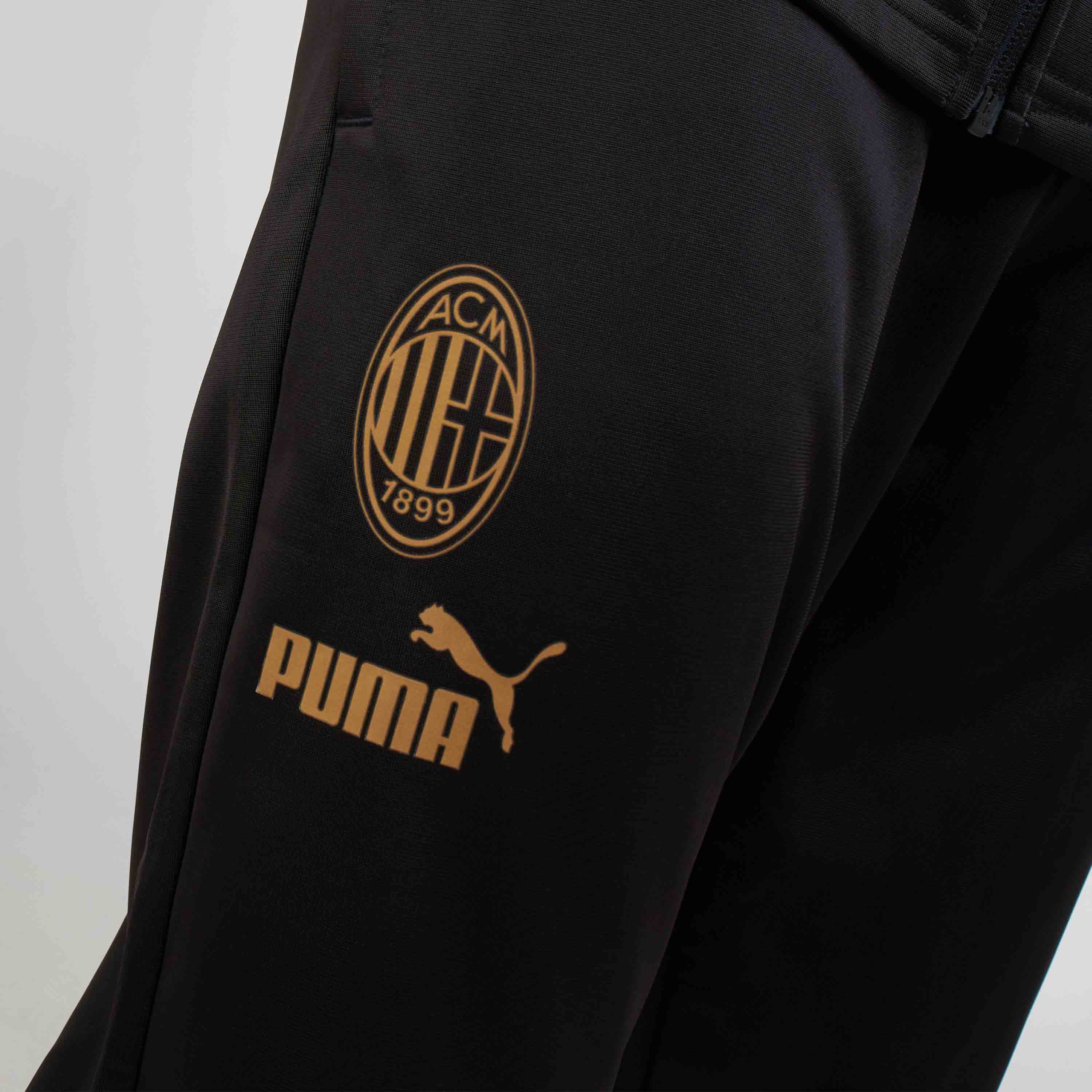 AC Milan Culture Collection Graphic Pants tuta nera grafica