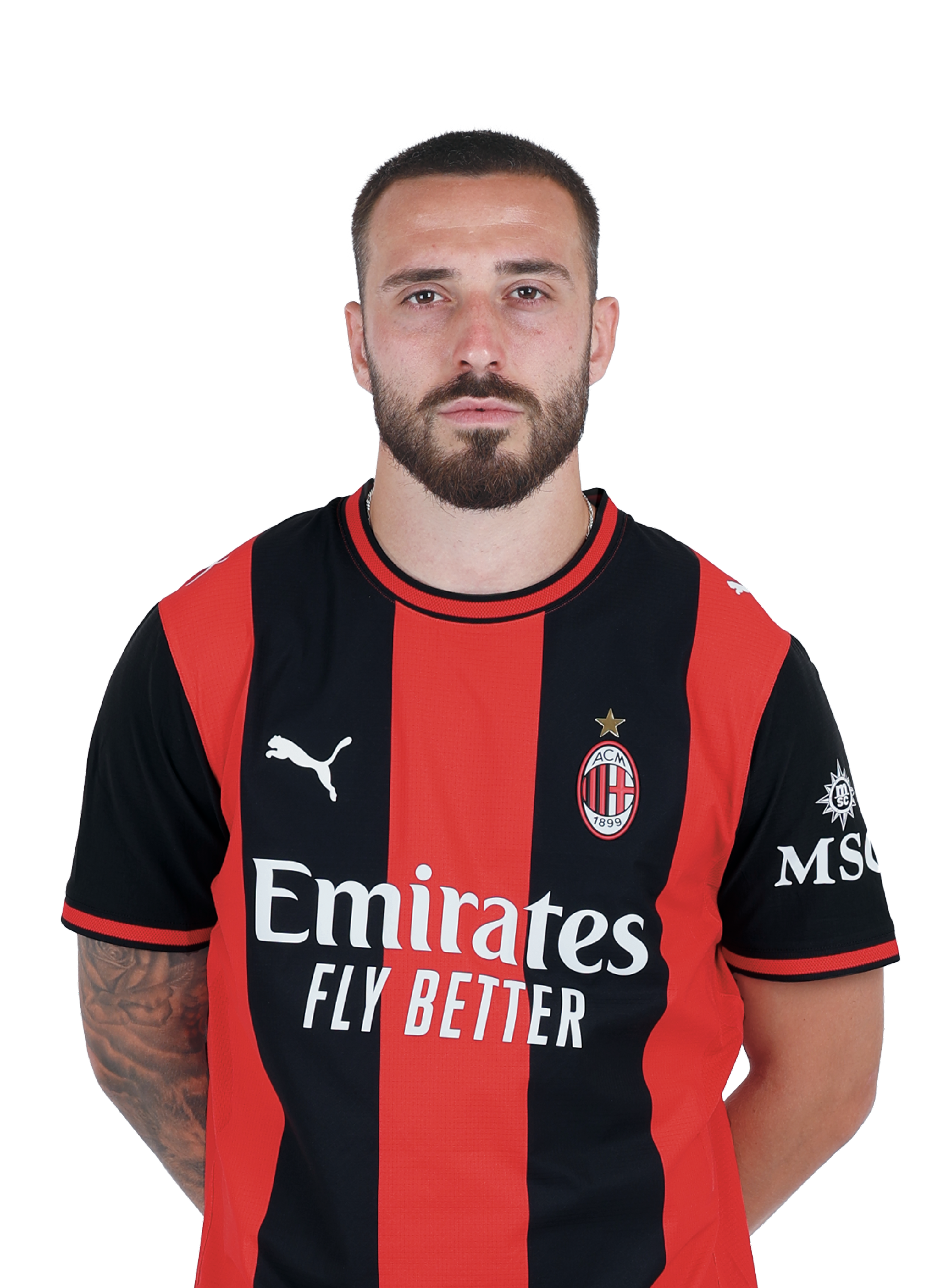 AC Milan Kit Gara Gila 34 maglia gara uomo