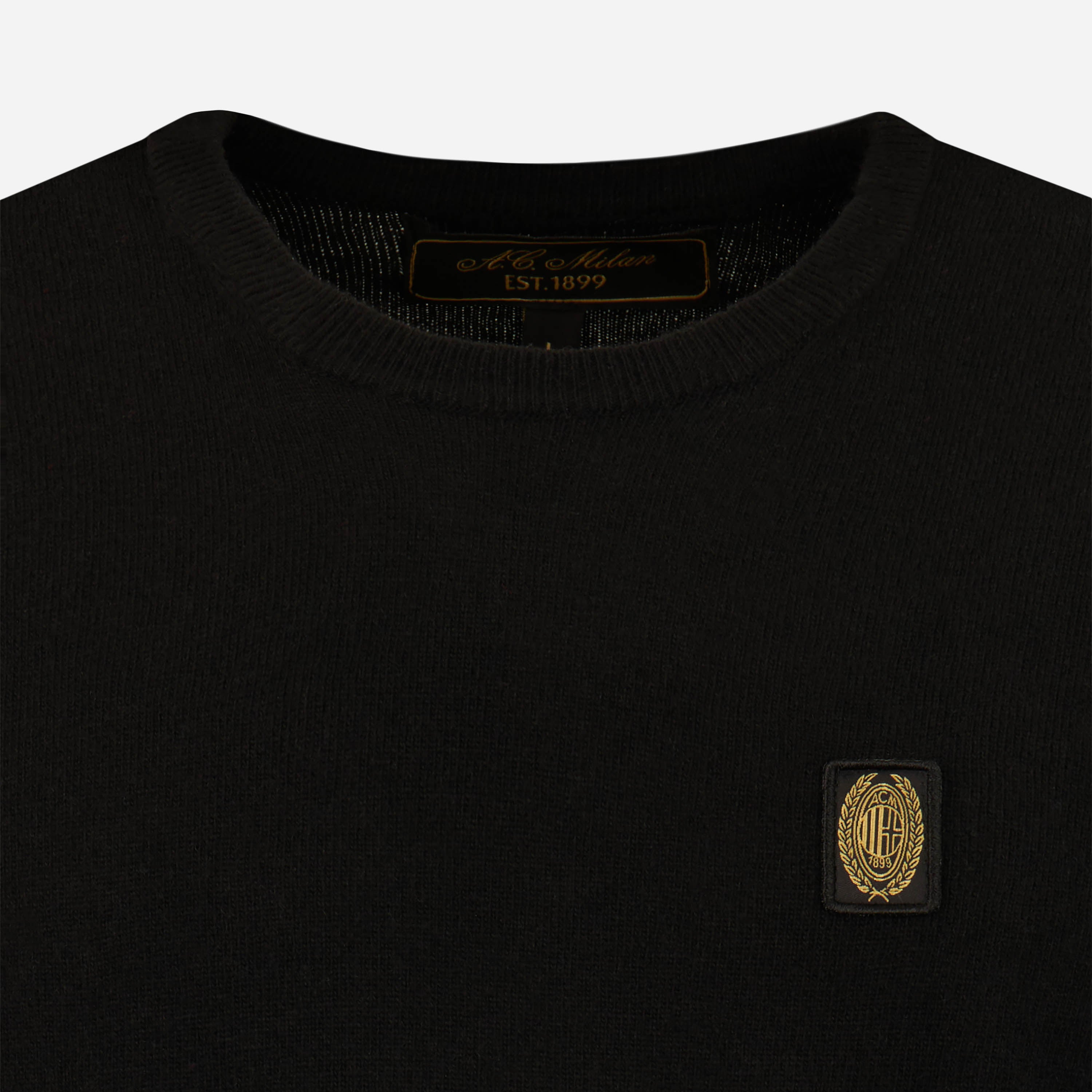 AC Milan Gold Essential Maglione cachemire girocollo uomo