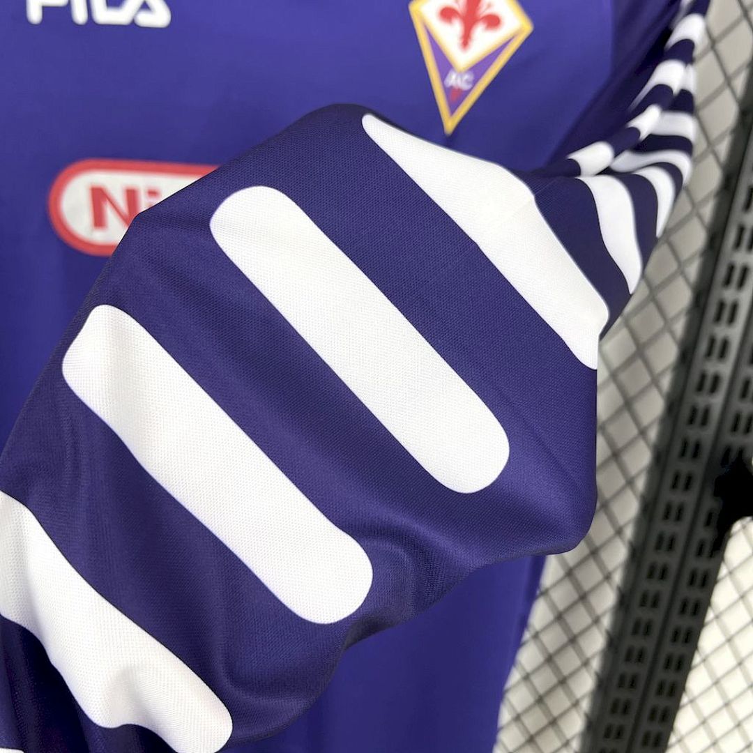 Tifoso Store Maglie da Calcio Fiorentina 1998/99 maglia manica lunga viola