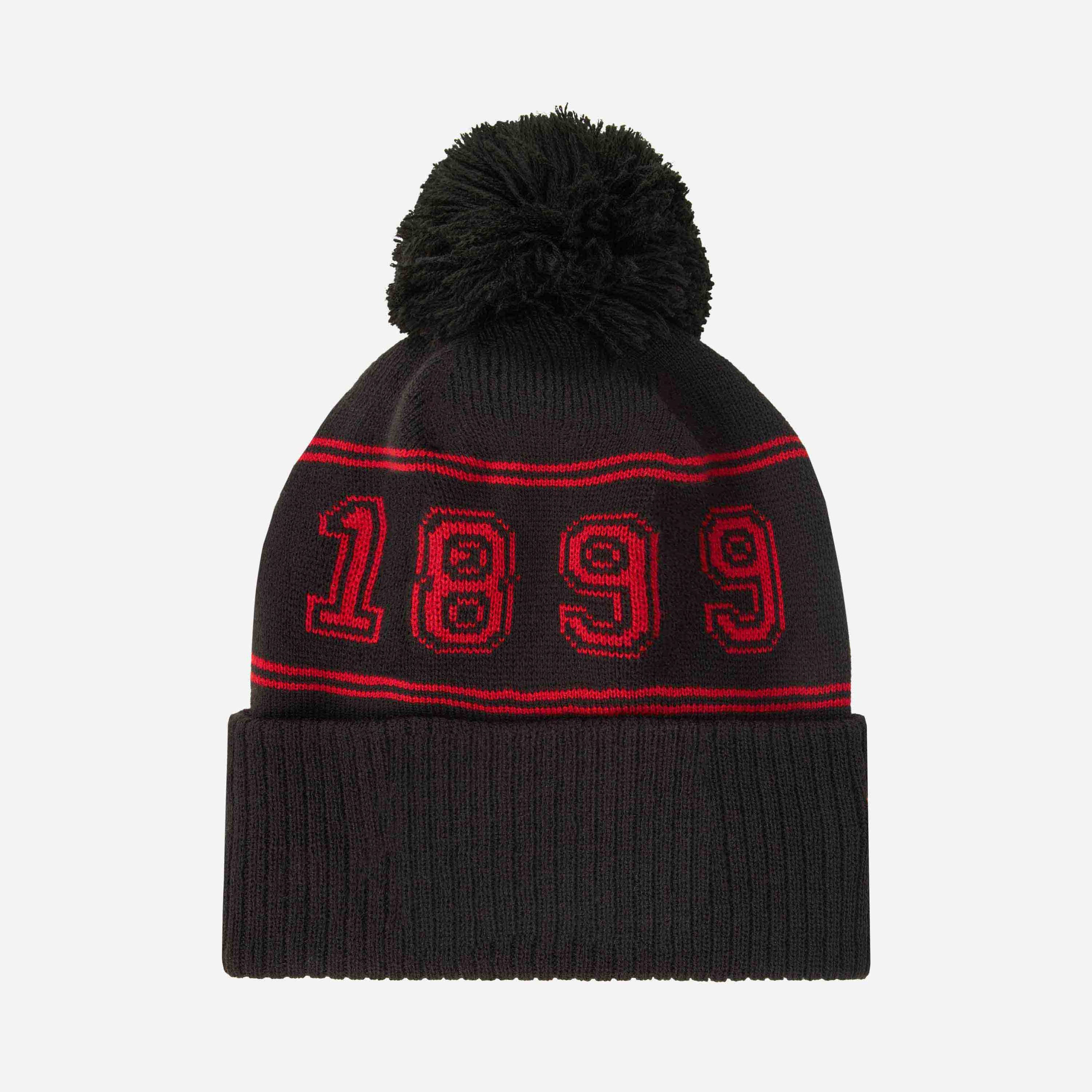 AC Milan New Era College Beanie Berretto Pon Pon