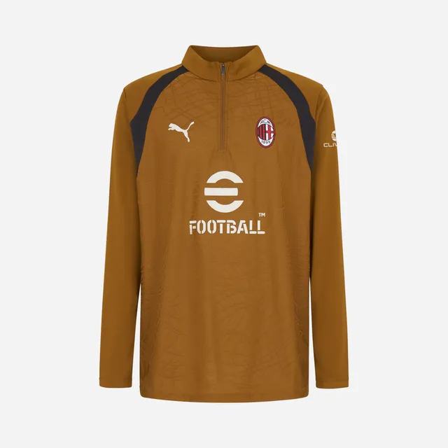 AC Milan Allenamento Training 2026/27 maglia uomo oro manica lunga