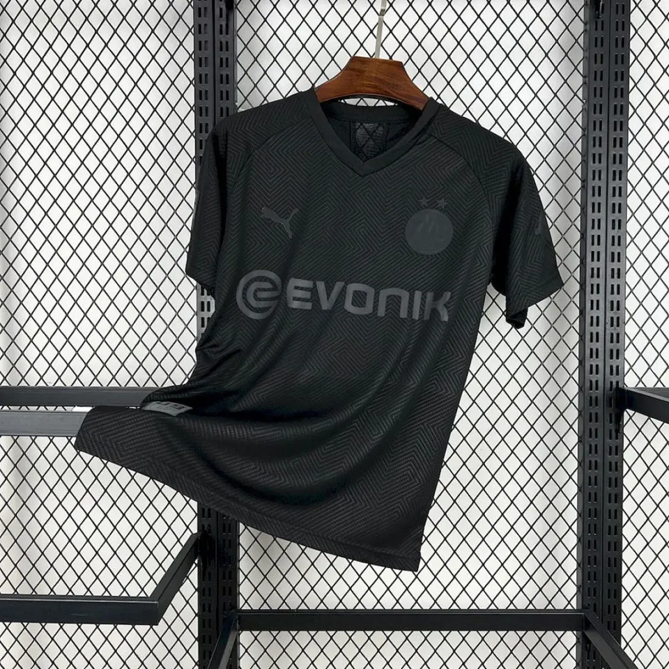 Borussia Dortmund Maglia 2019/20 maglia calcio nera fan