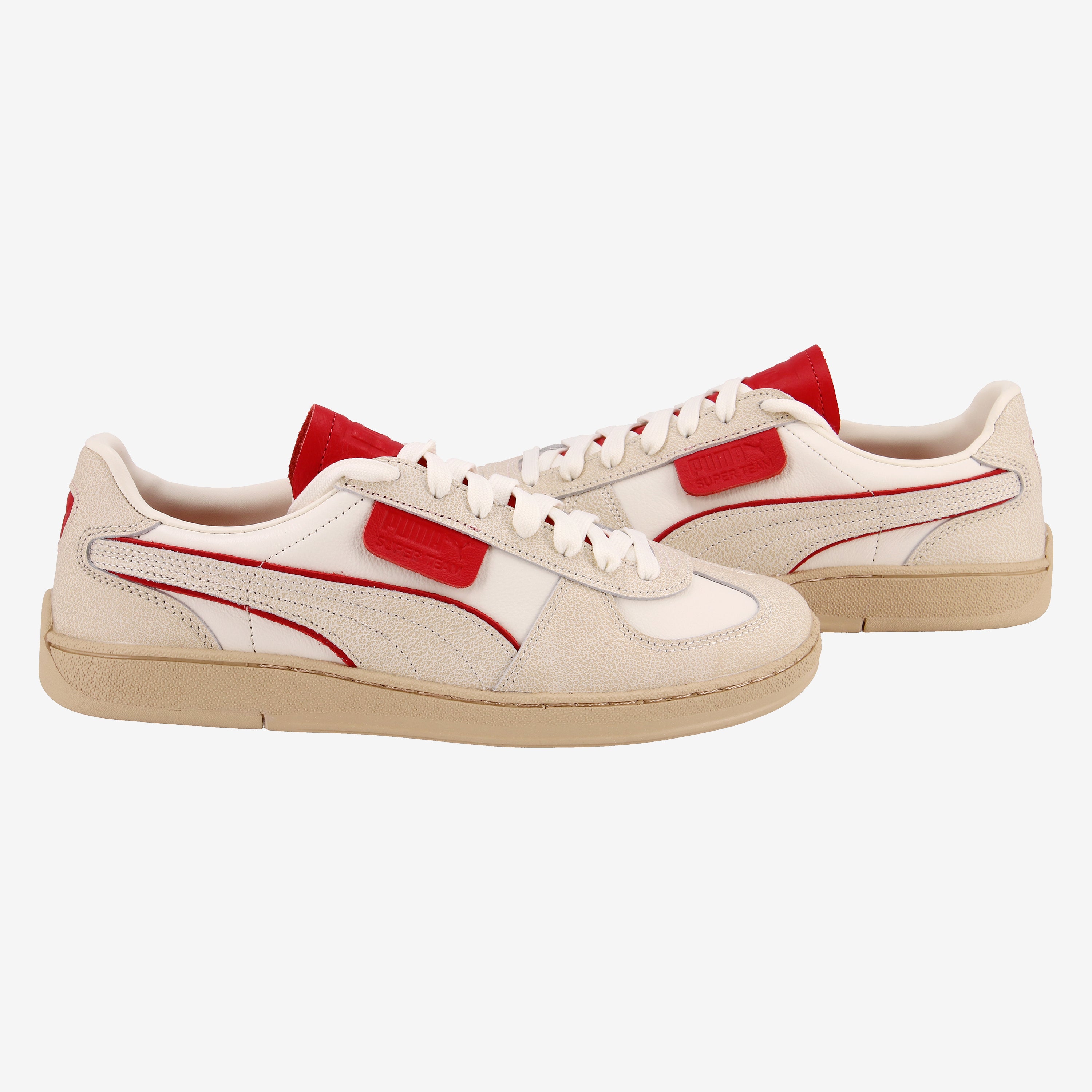 AC Milan Puma Super Team sneakers beige pelle uomo