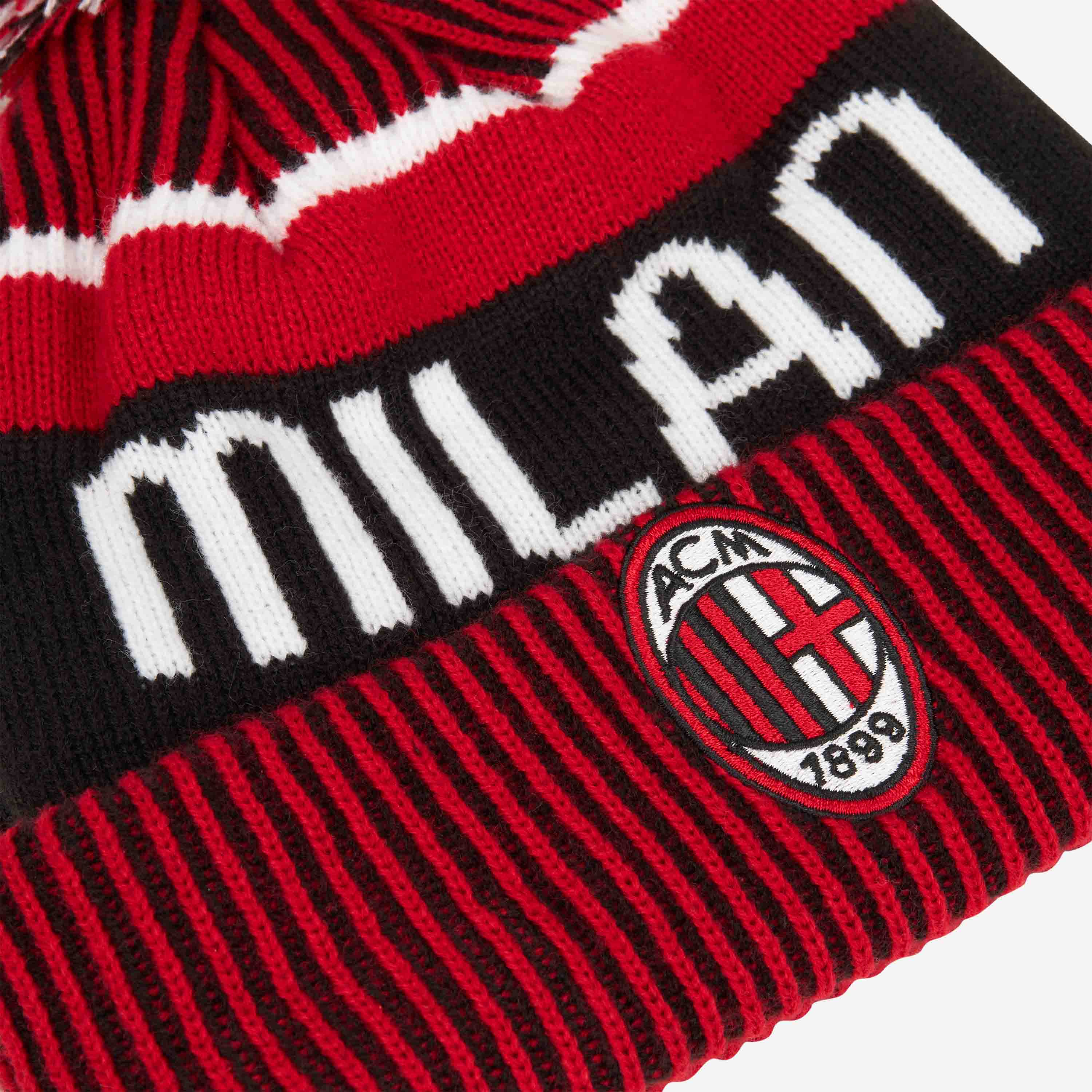 AC Milan New Era Bobble Beanie berretto pon pon taglia unica