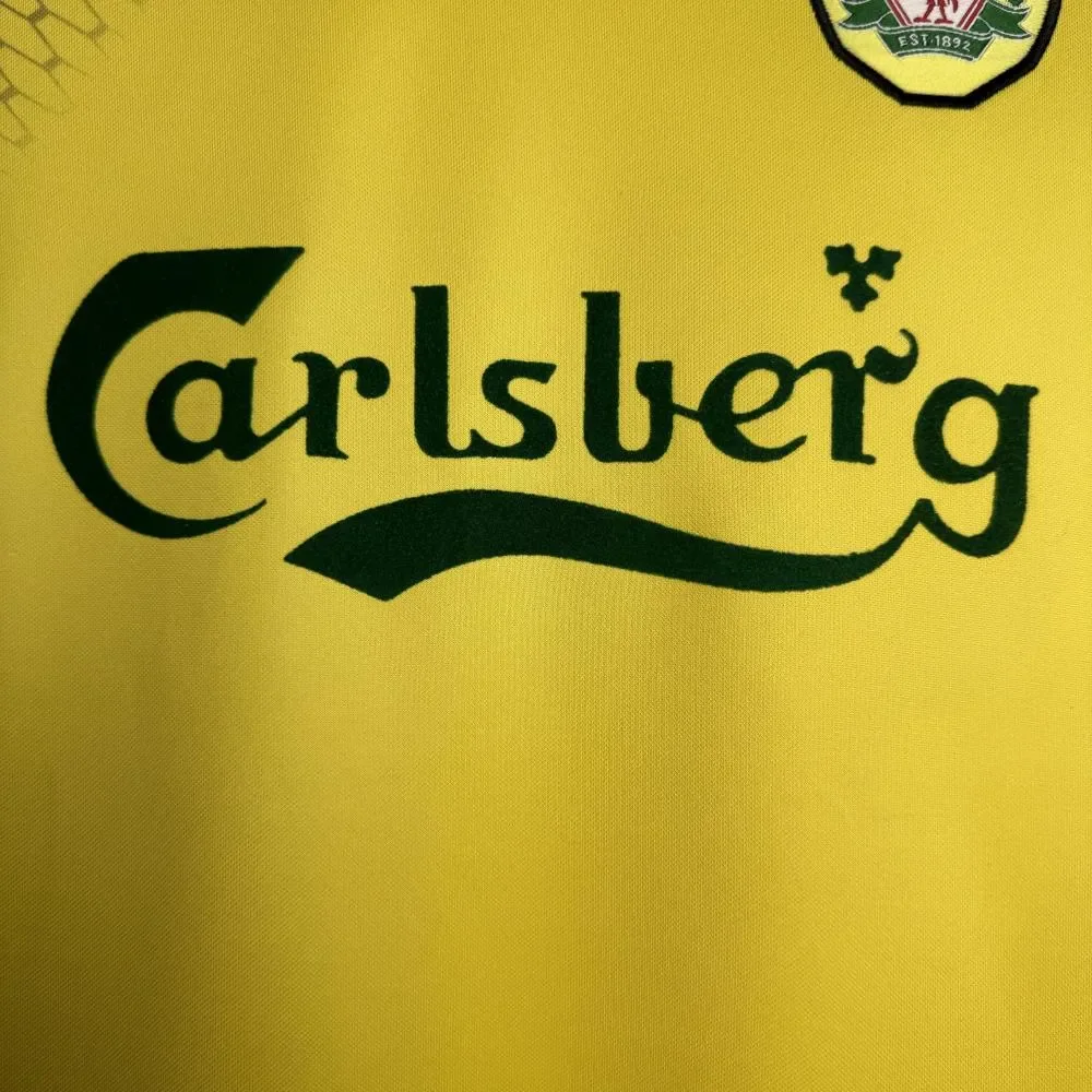 Tifoso Store Liverpool 2004/05 Seconda Maglia retro gialla