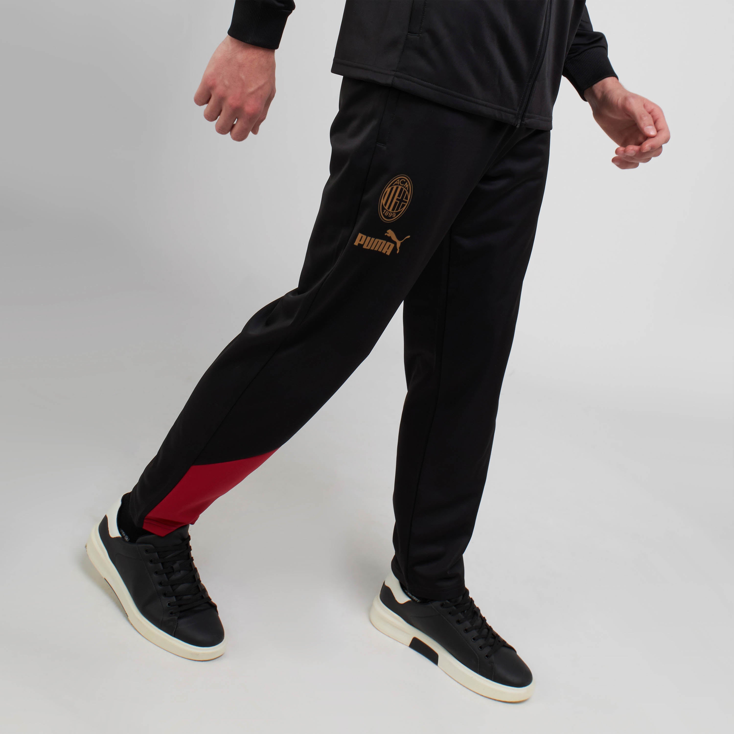 AC Milan Culture Collection Graphic Pants tuta nera grafica