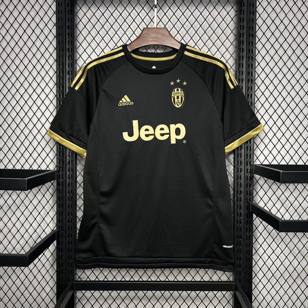 Tifoso Store Juventus Third 2015/16 maglia nera oro