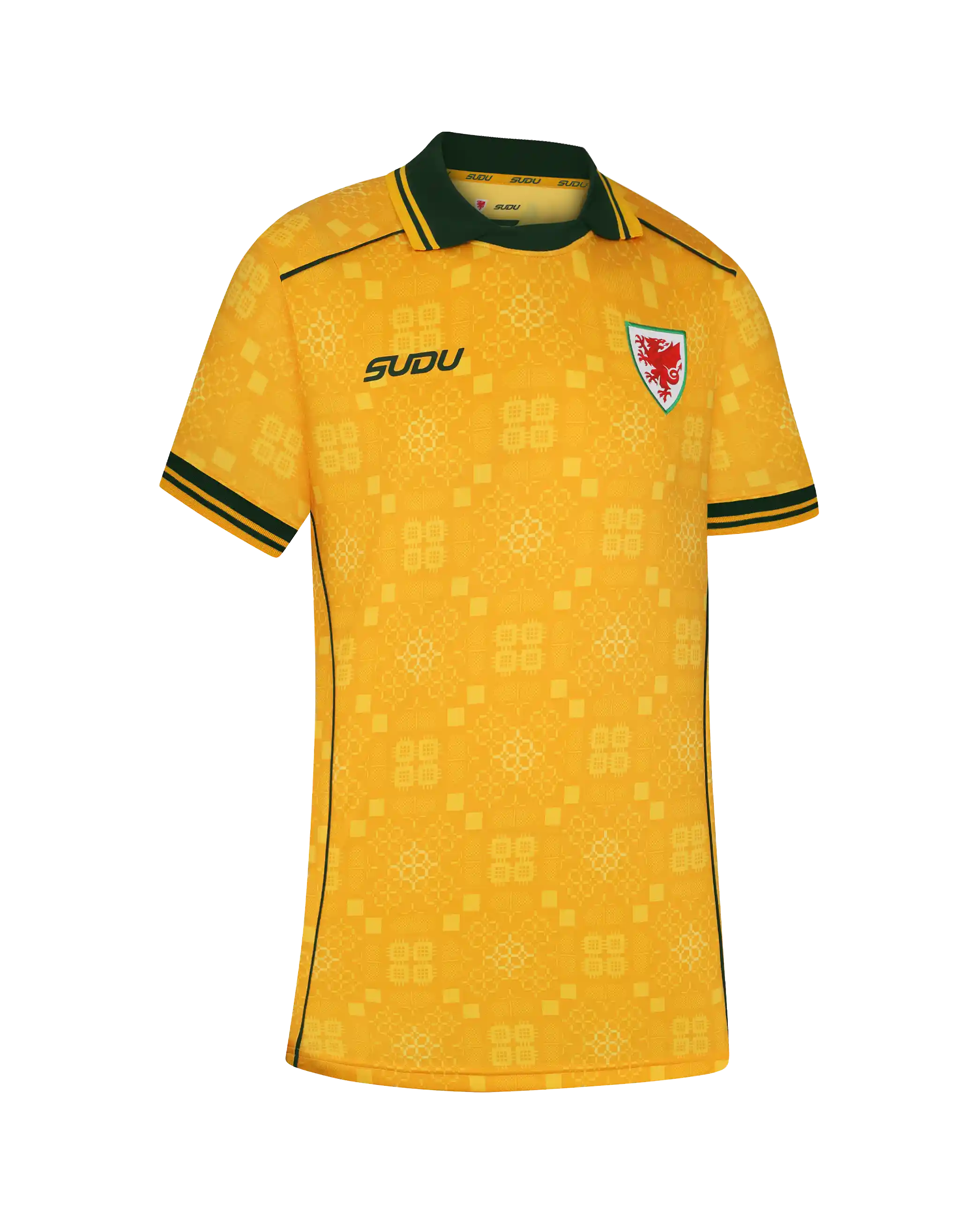 Wales SUDU 2026-27 maglia away adulto gialla