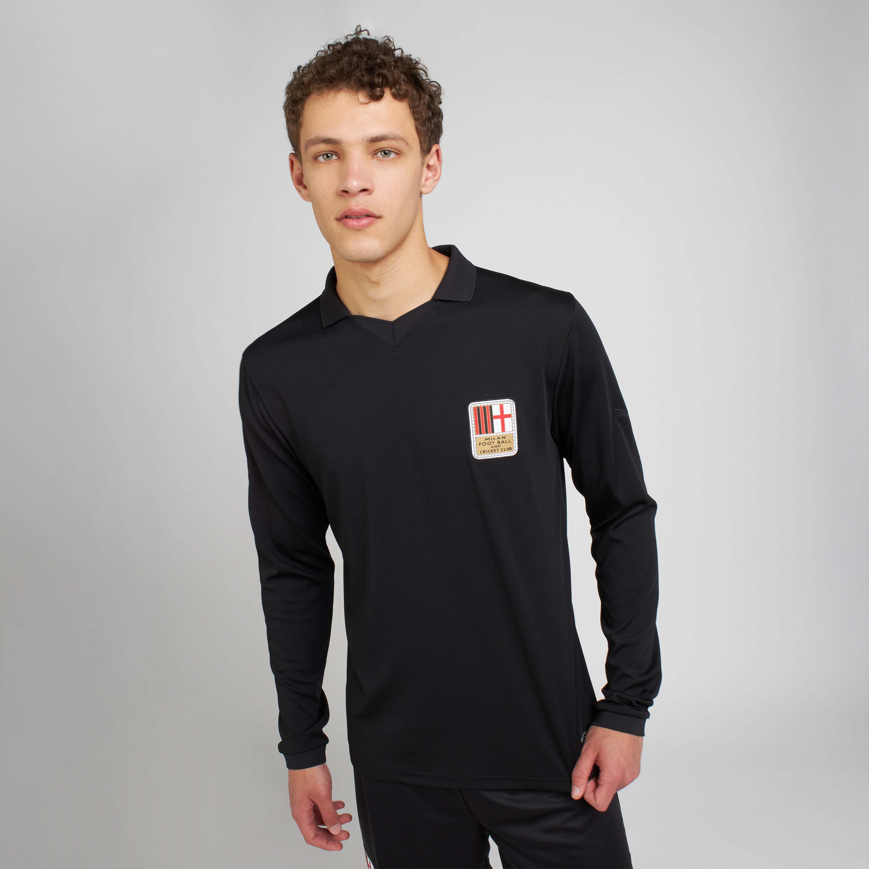 AC Milan Maglie Retro Authentic Goalkeeper 125th Maglia nera