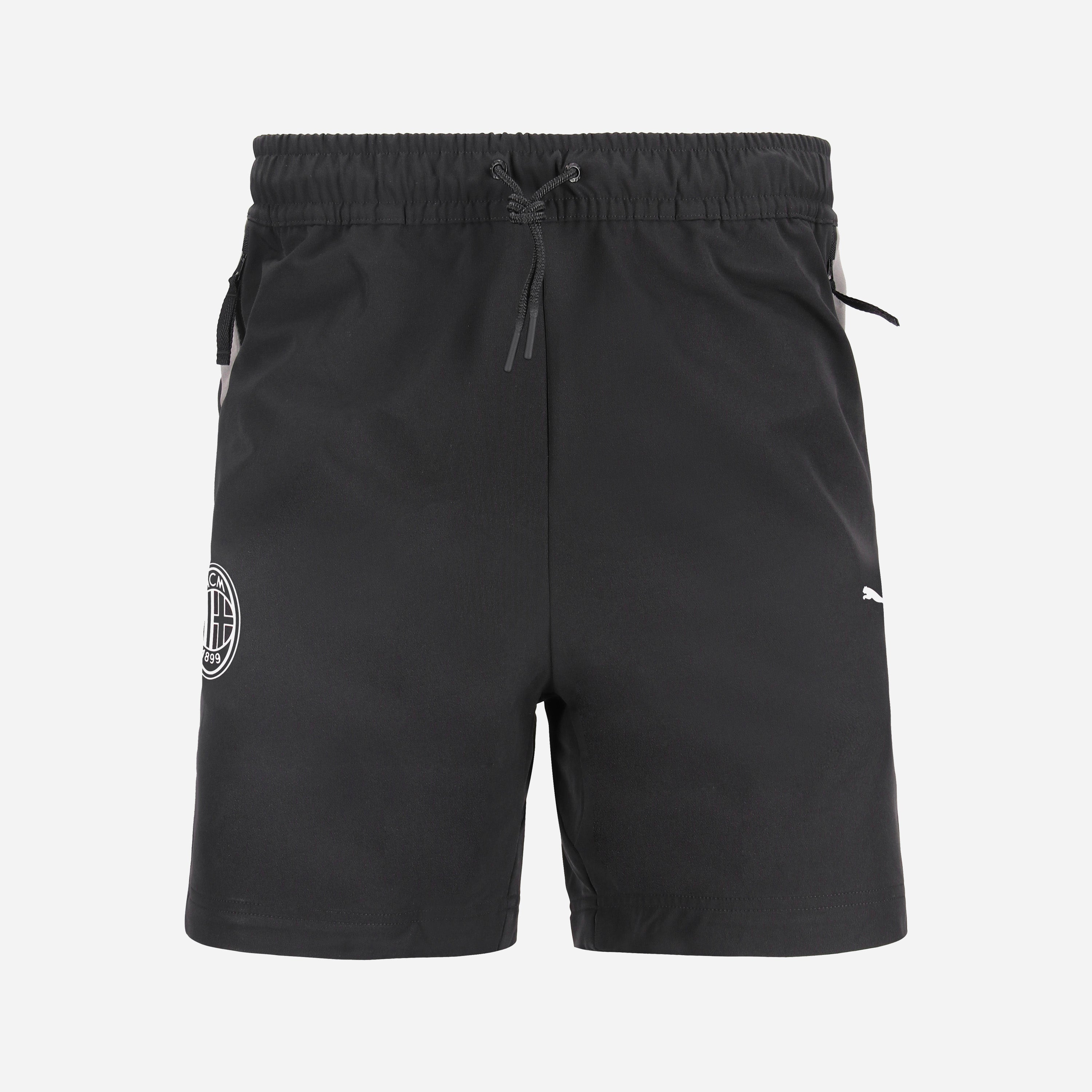 AC Milan Tute Sportive Pumatech Shorts Donna Neri
