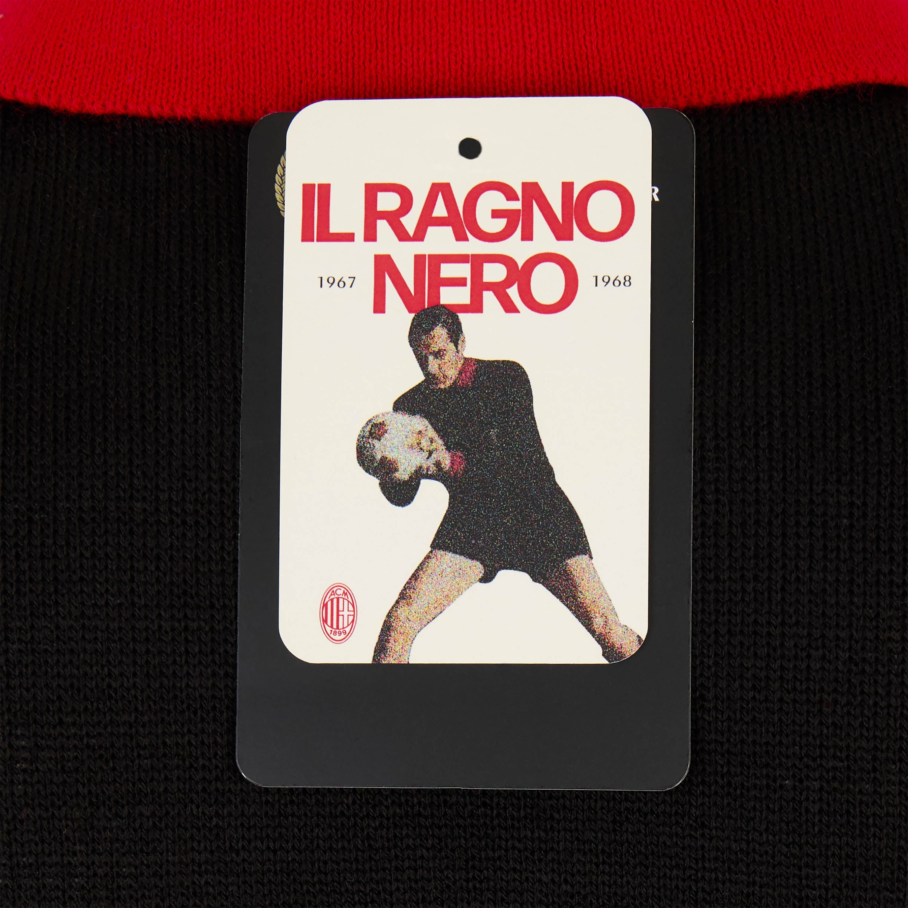 AC Milan 1967/68 maglia portiere retrò nera uomo