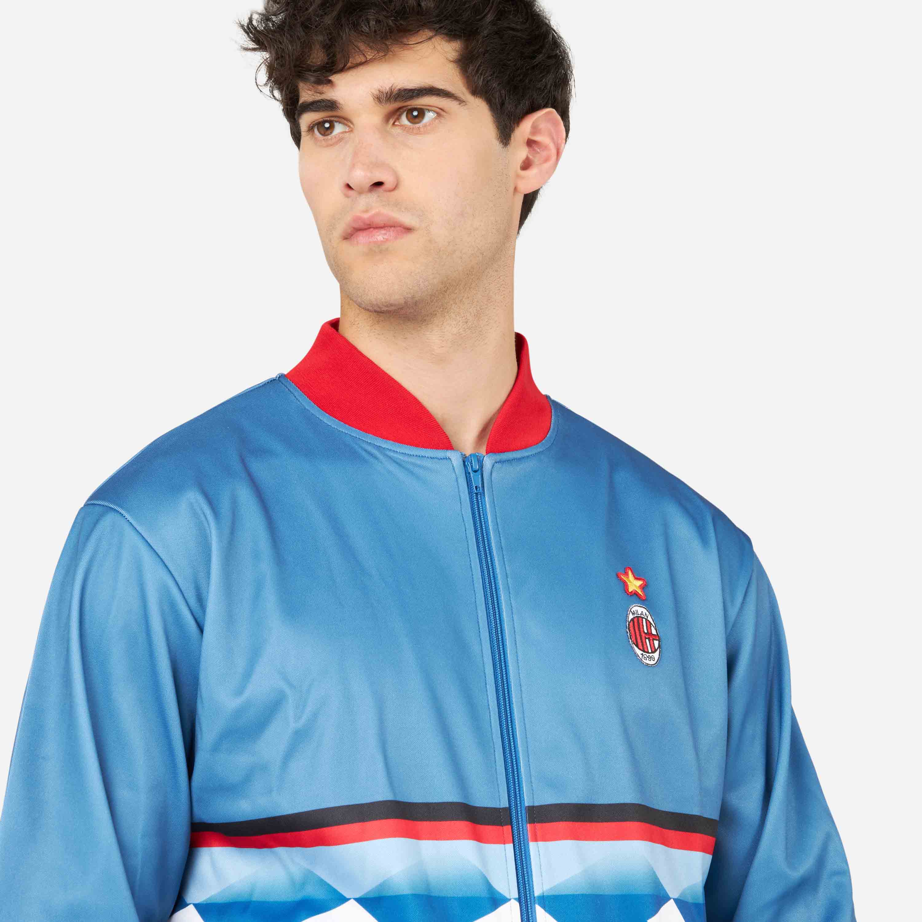 AC Milan Retro 1995/96 giacca uomo con zip