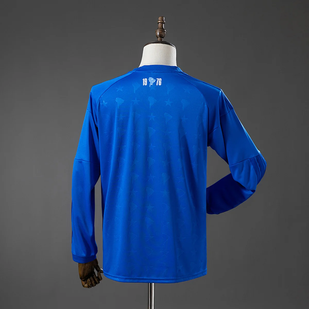 Cruzeiro 2026/27 prima maglia manica lunga blu reale