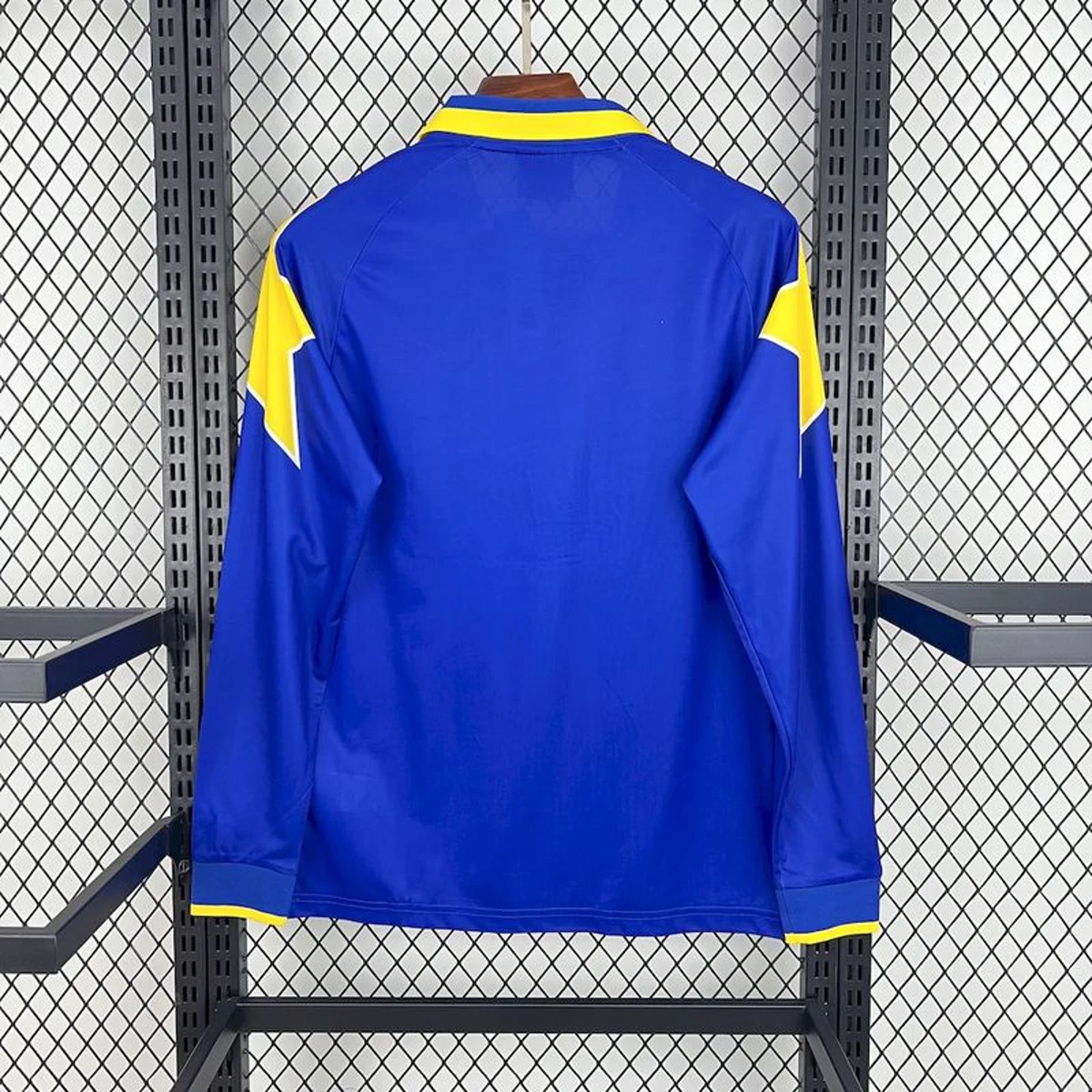 Juventus Blu 1995/96 maglia manica lunga retro Champions