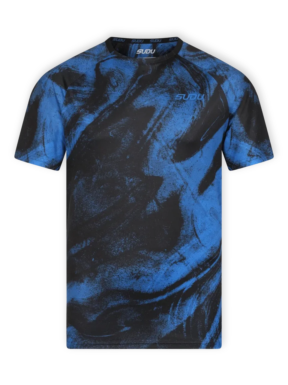SUDU Clothing SPT 01 Play t-shirt nero blu uomo