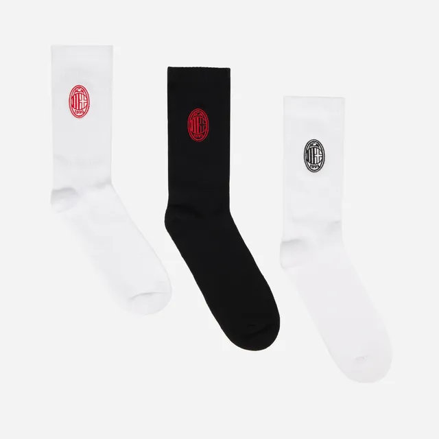 AC Milan Box Set Calzini Uomo Cotone M-L