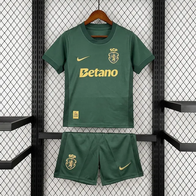 Sporting CP Completo Bambino Home 2026/27 maglia+pantaloncini