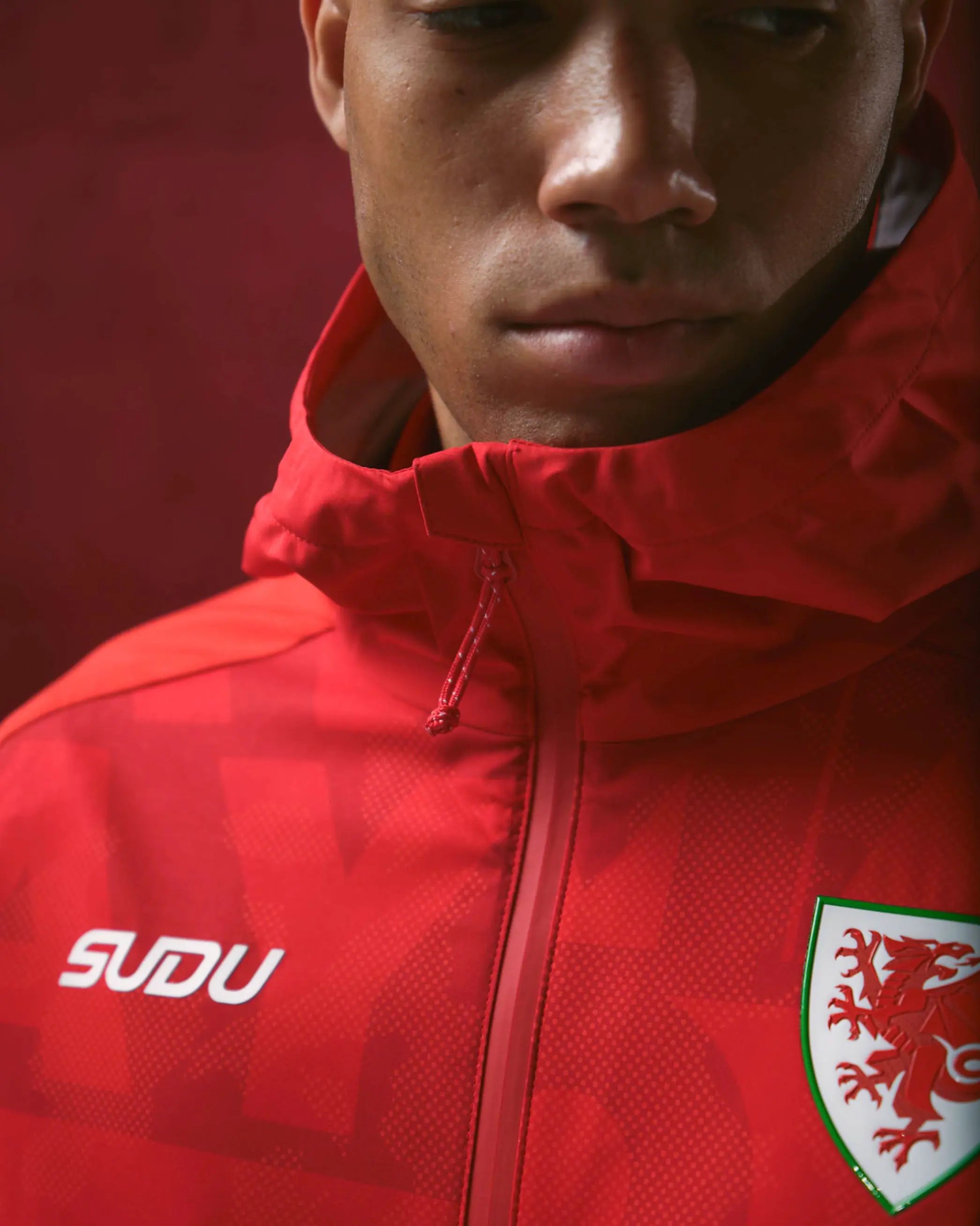 Wales Pre-Match SUDU 2026-28 giacca leggera traspirante