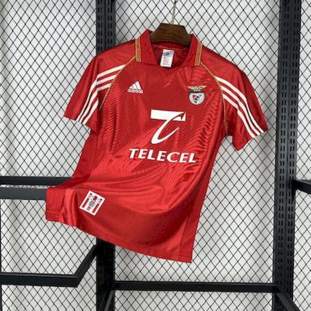Benfica 1998/99 Maglia Home Rossa Retro