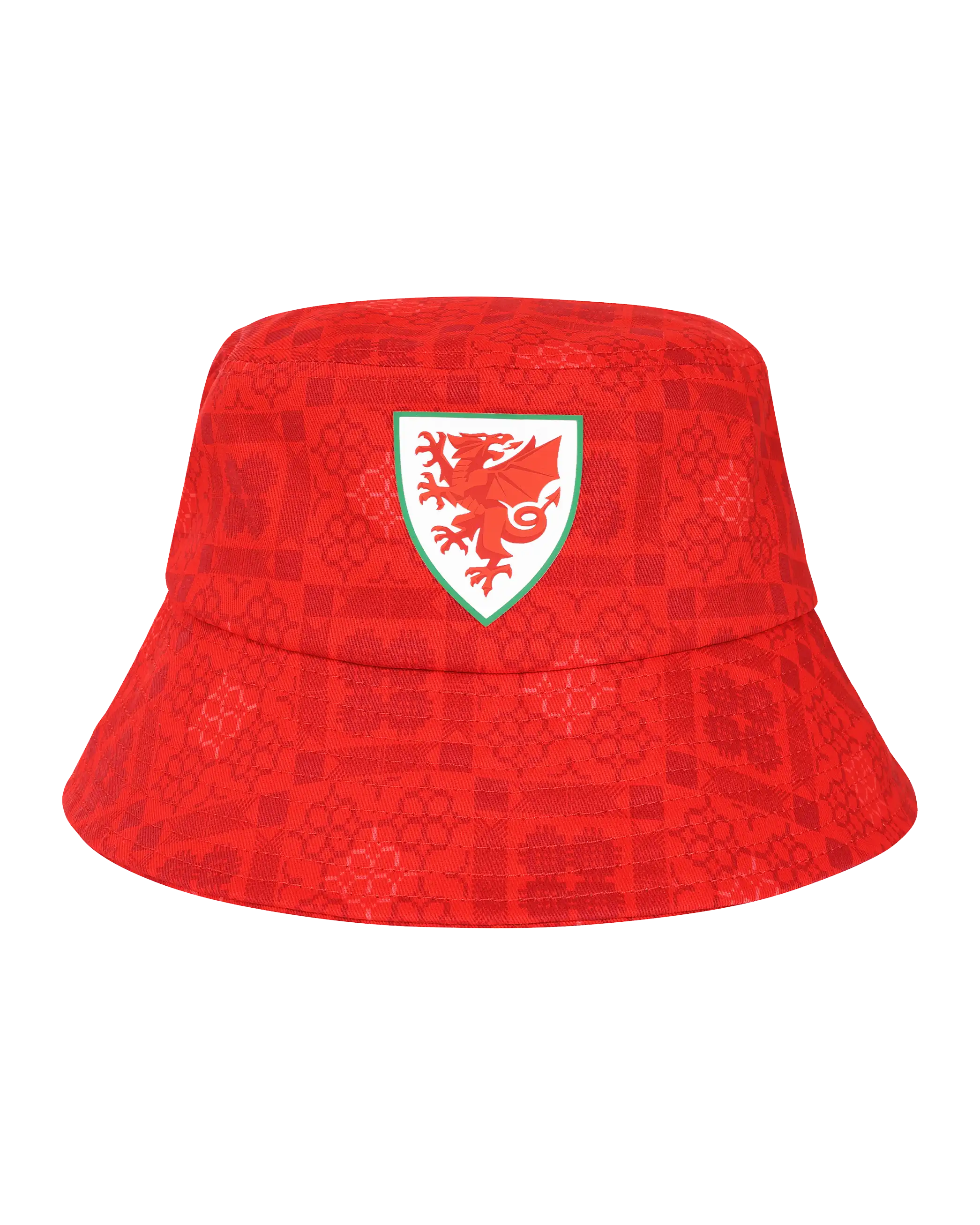 Wales SUDU 2026-28 bucket hat tifoso adulto rosso
